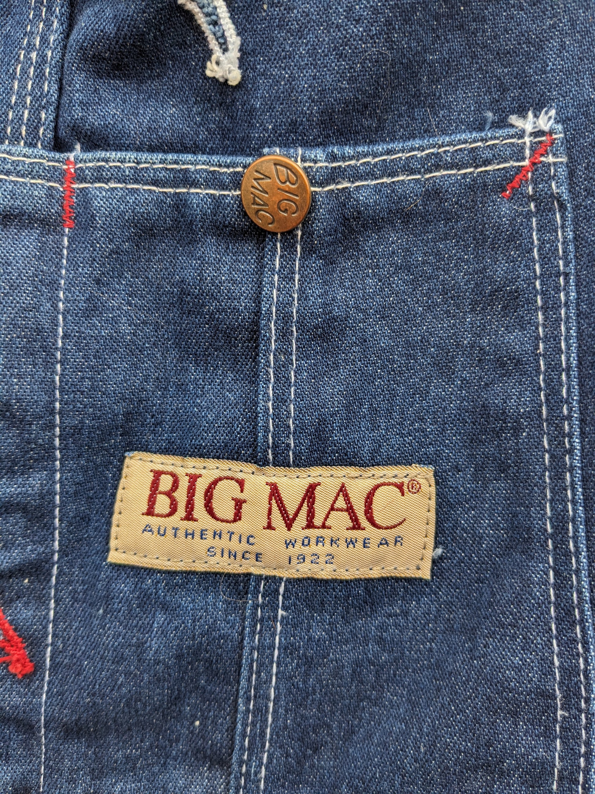 1970s Big Mac Overalls Overalls Rad Bonnie's Vintage