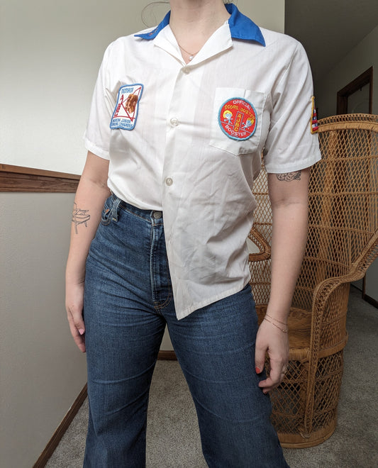 1970s bowling shirt Rad Bonnie's Vintage