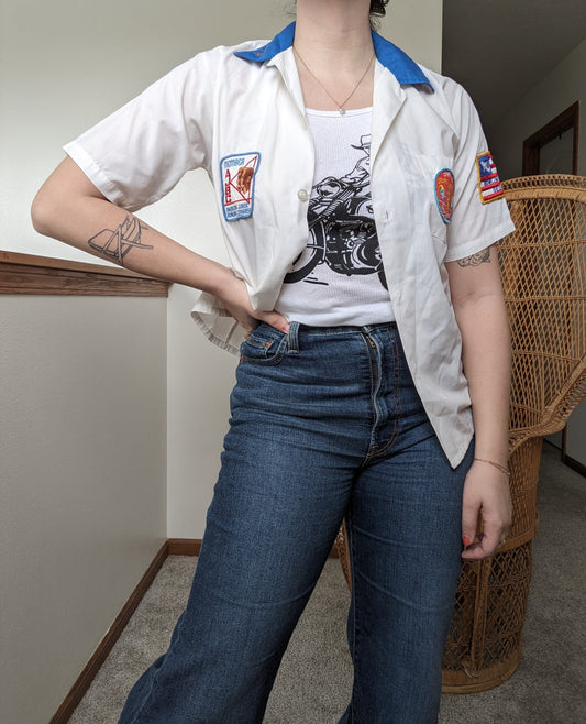 1970s bowling shirt Rad Bonnie's Vintage