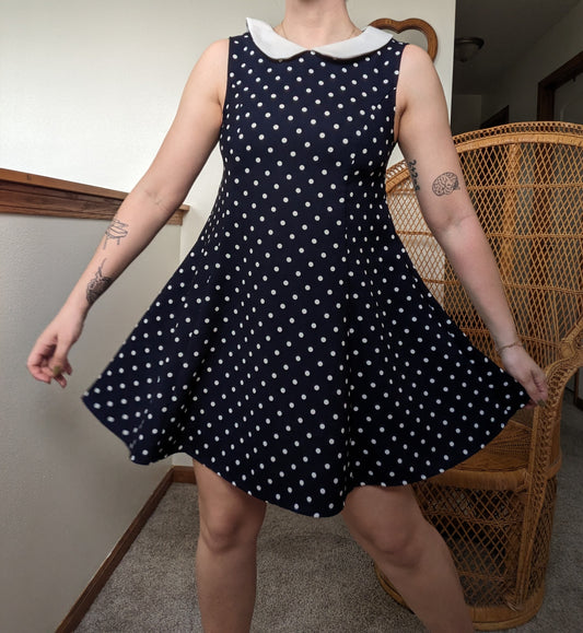 Modern polka dot dress Dress Rad Bonnie's Vintage