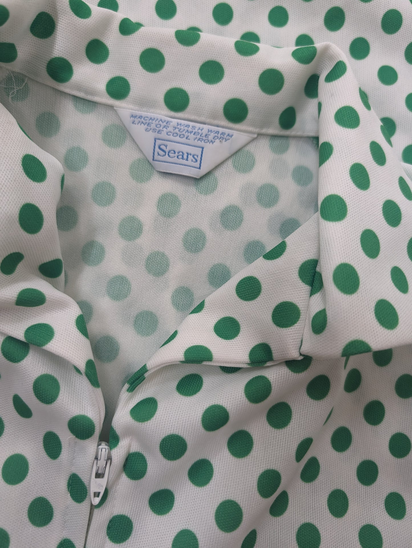 1970s polka dot jumpsuit Jumpsuit Rad Bonnie's Vintage
