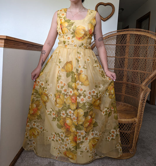 1970s floral set Set Rad Bonnie's Vintage