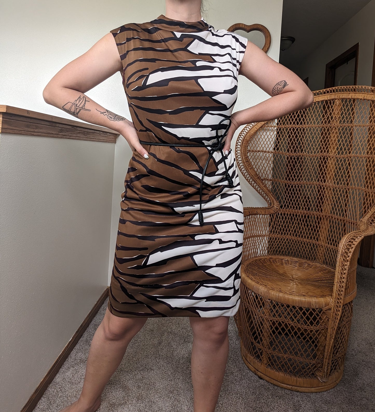 1970s shift dress