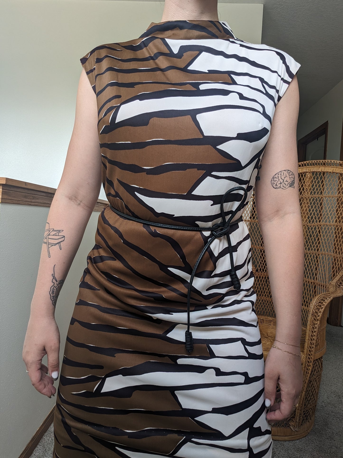 1970s shift dress
