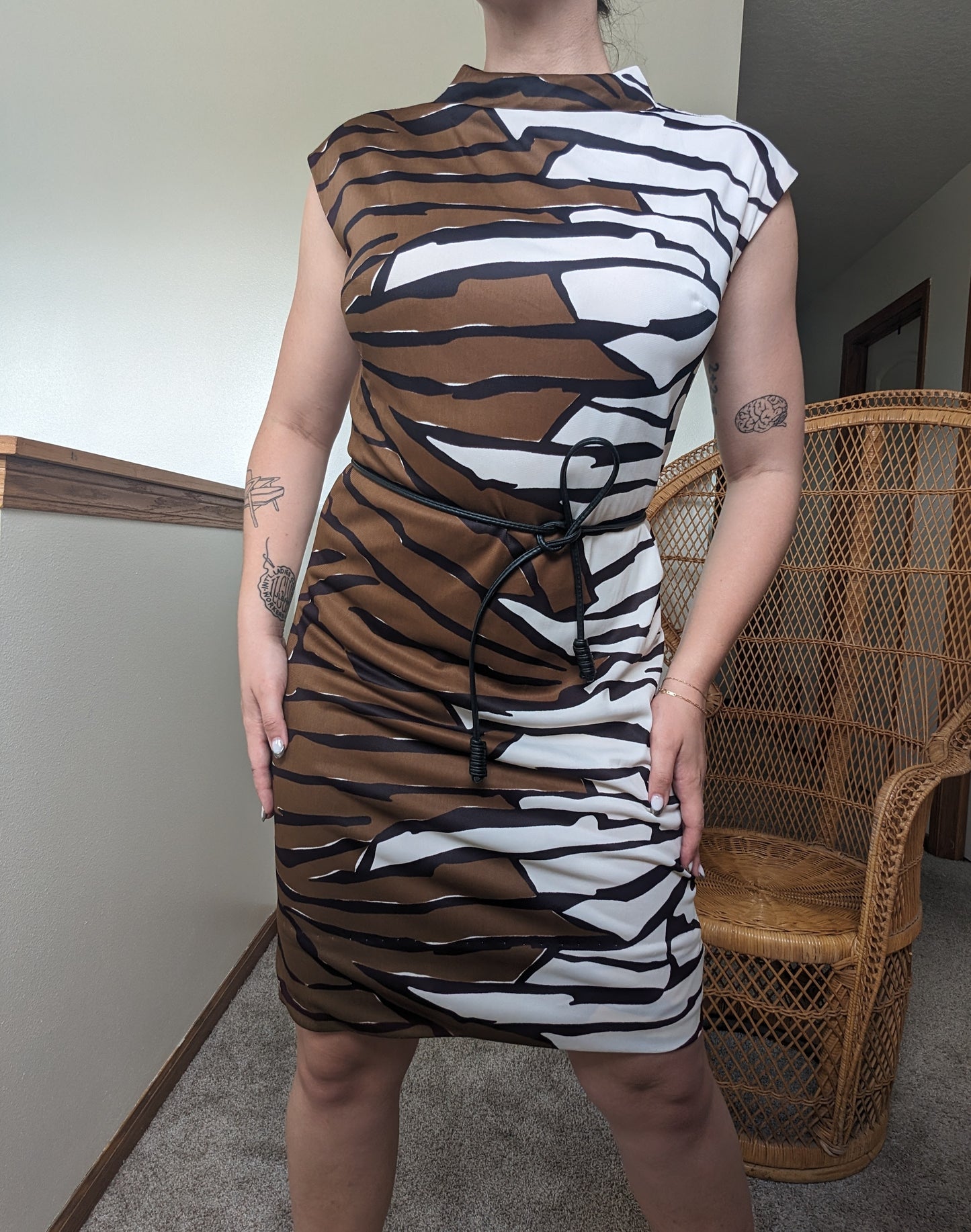 1970s shift dress