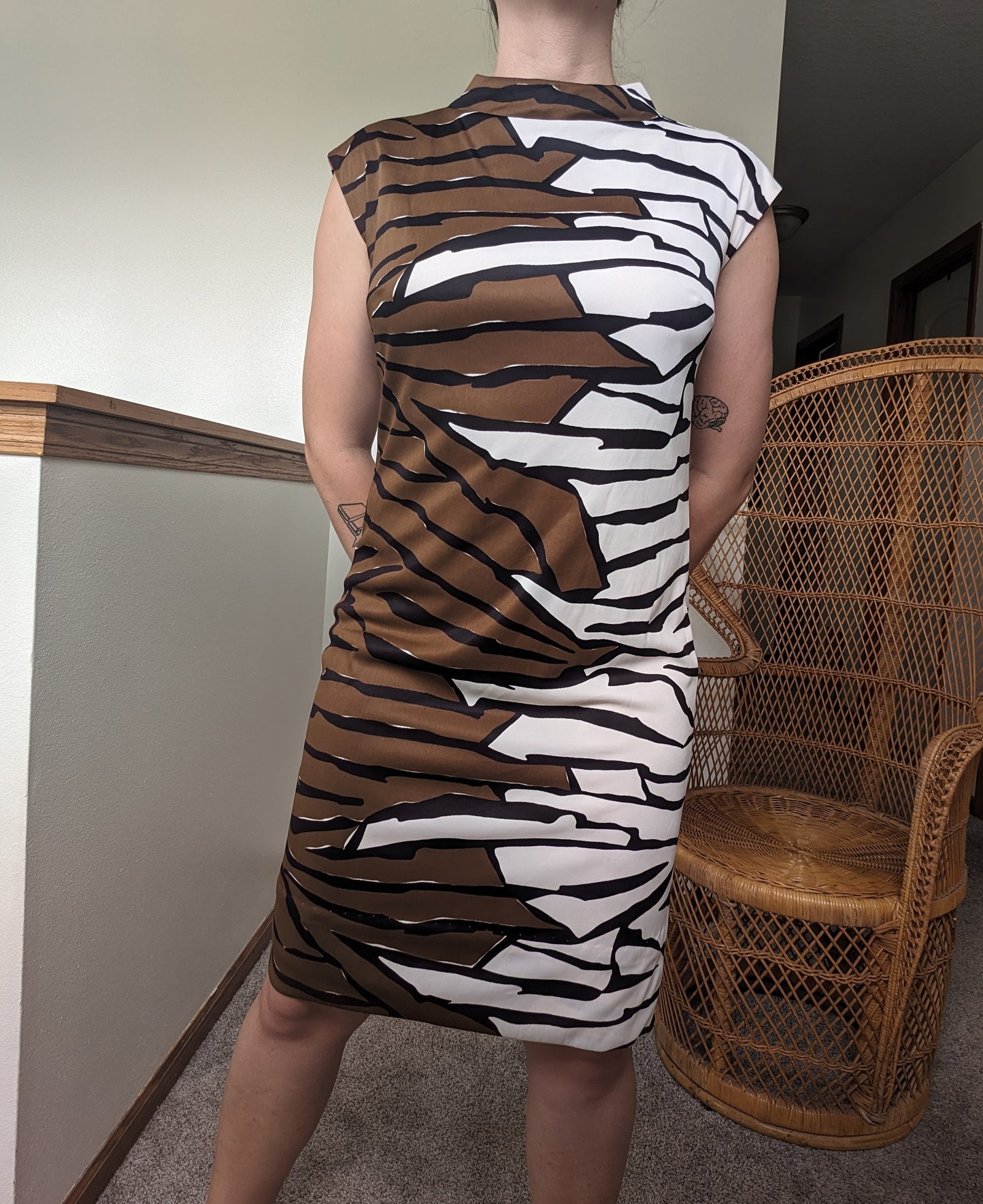 1970s shift dress