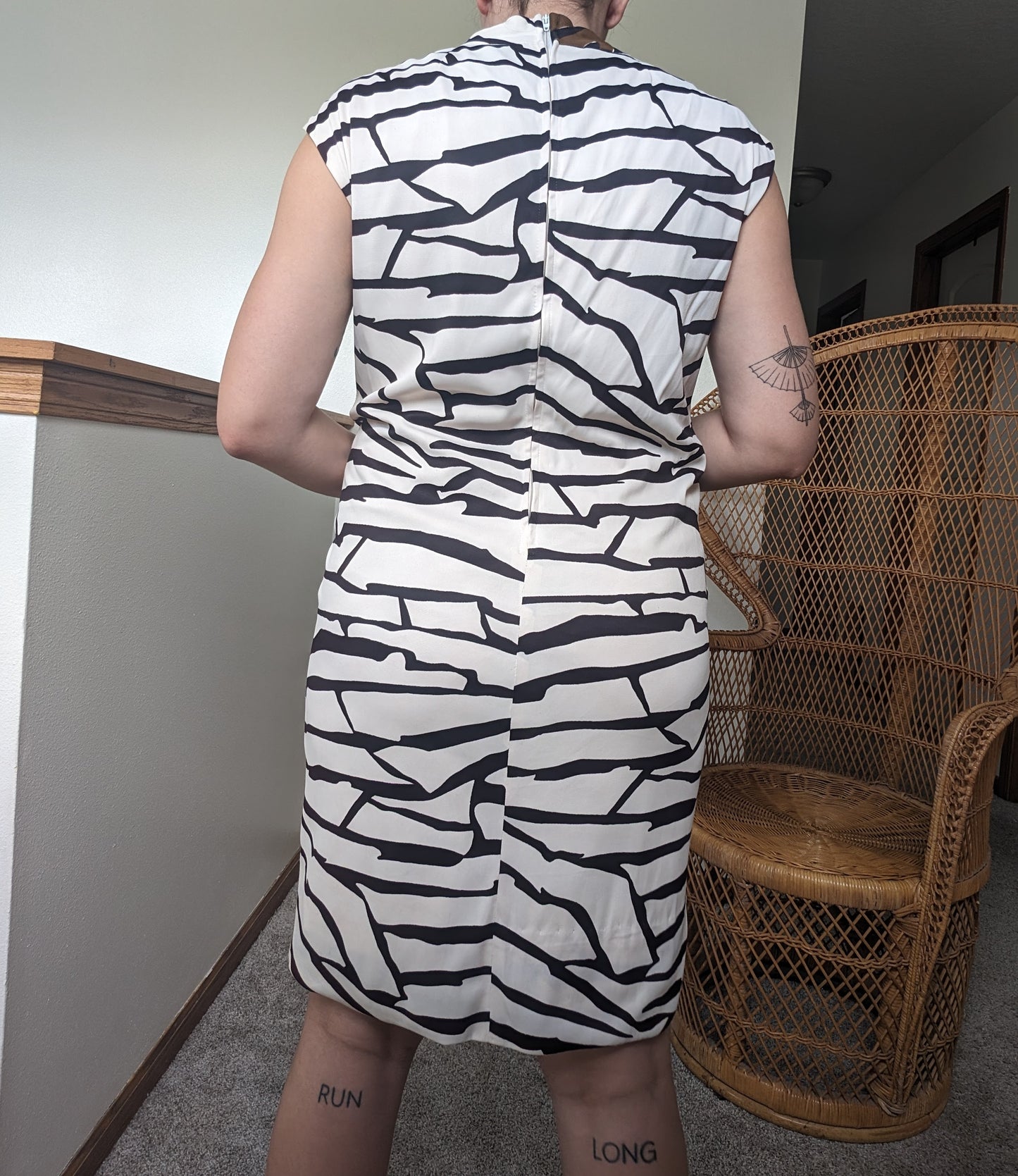 1970s shift dress