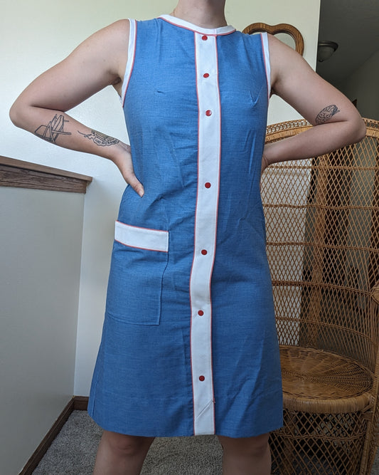 1960s mod shift dress Dress Rad Bonnie's Vintage