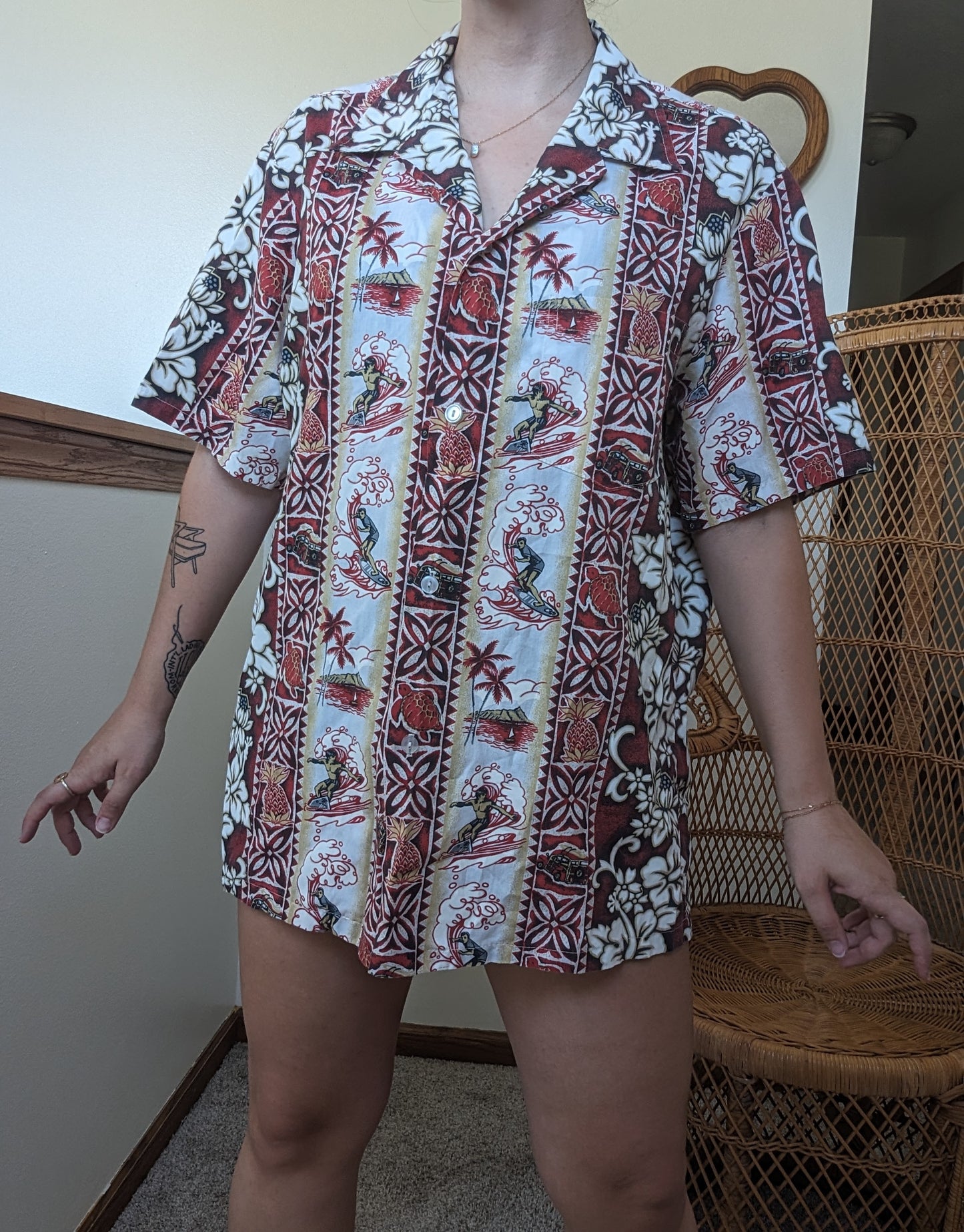1970s Hawaiian shirt Shirt Rad Bonnie's Vintage