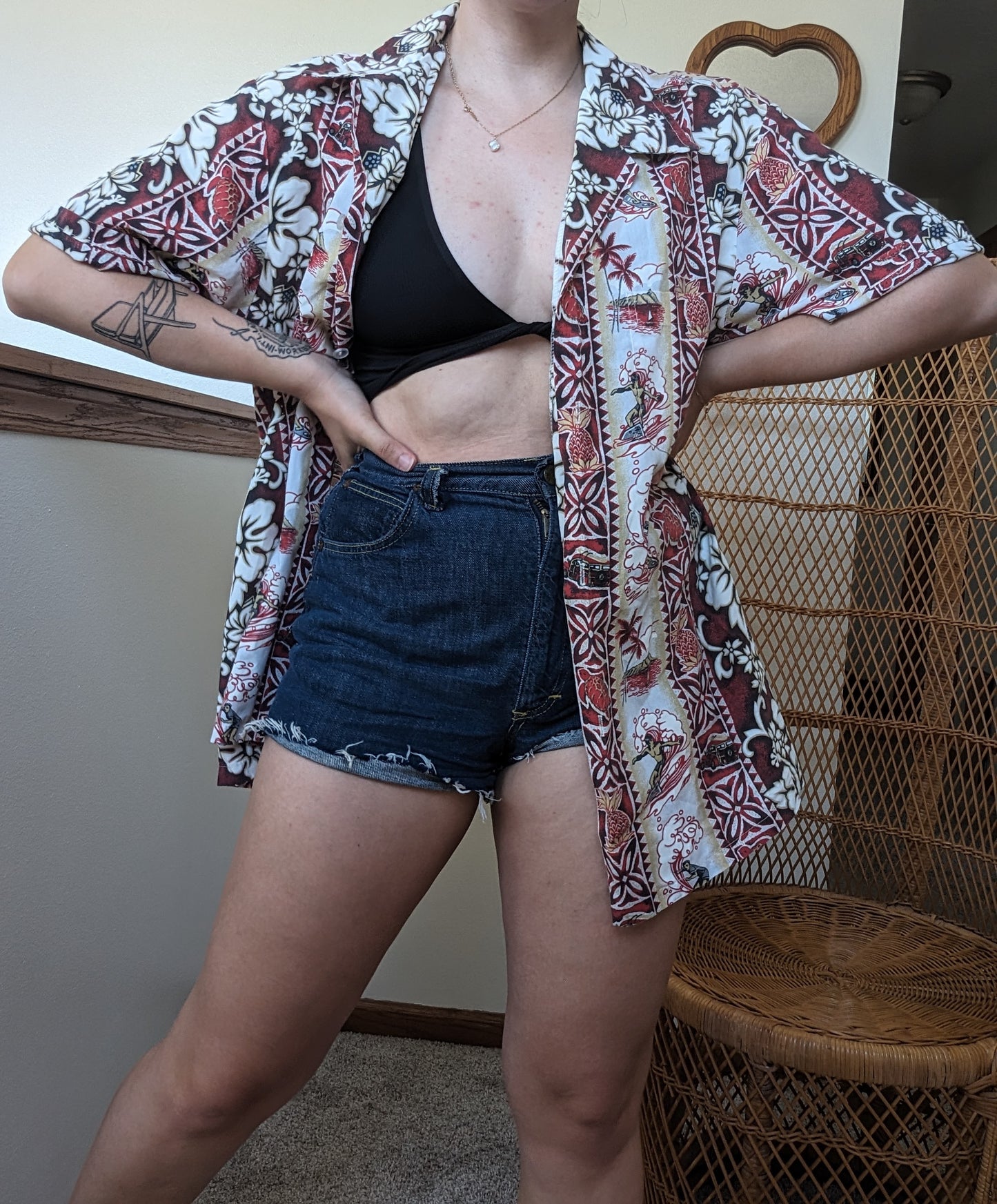 1970s Hawaiian shirt Shirt Rad Bonnie's Vintage
