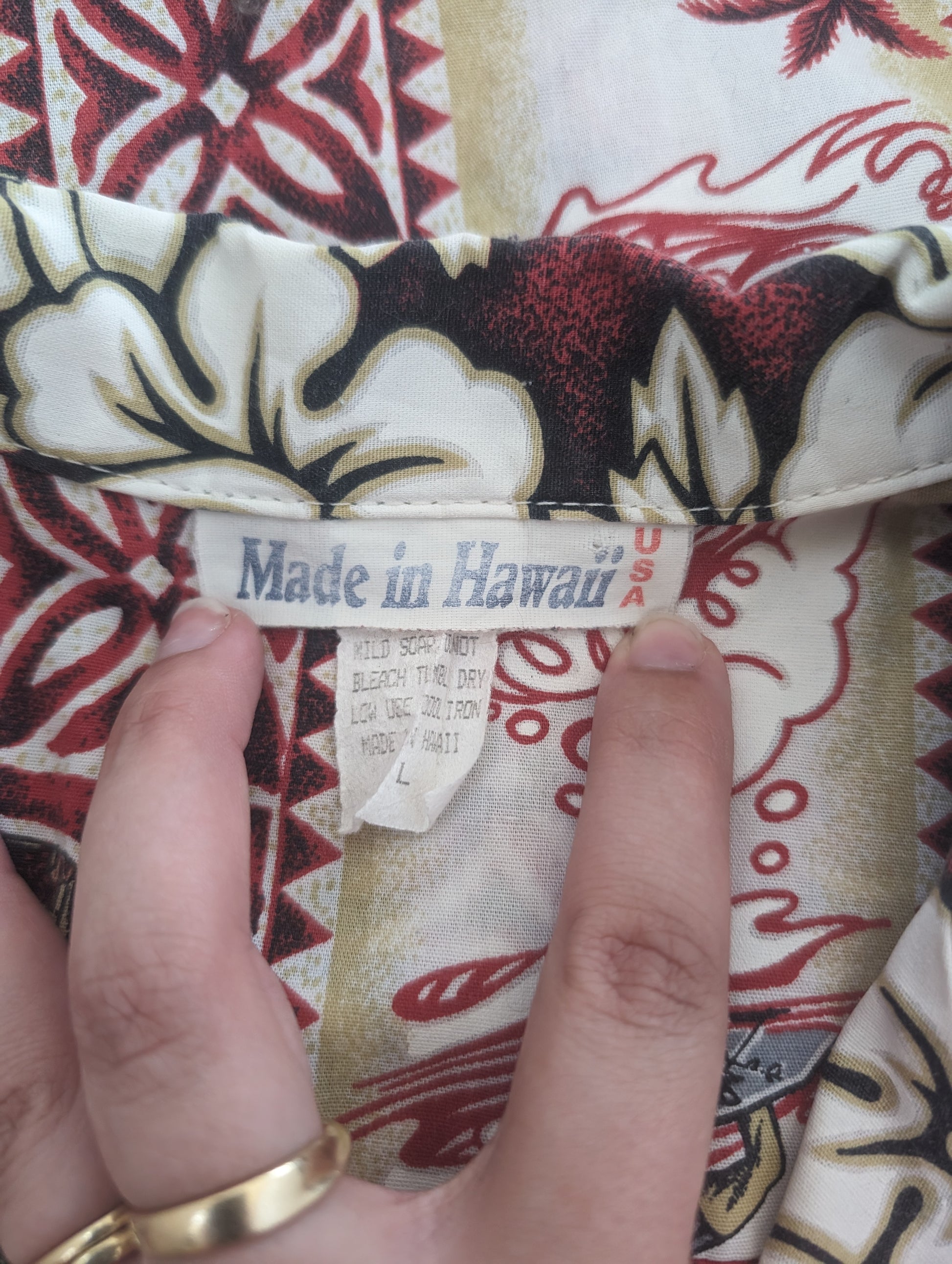 1970s Hawaiian shirt Shirt Rad Bonnie's Vintage