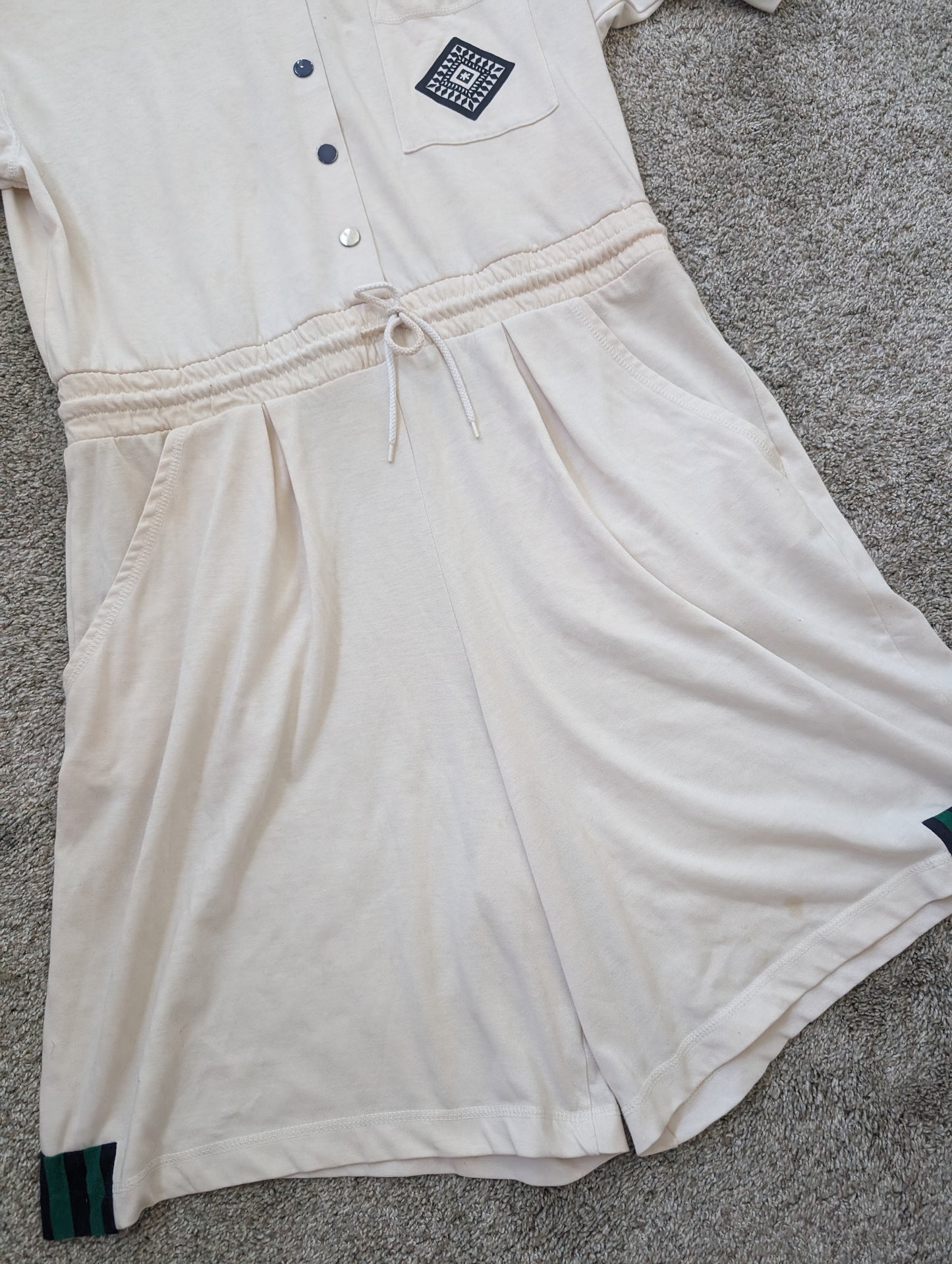 1980s Leslie Fay romper