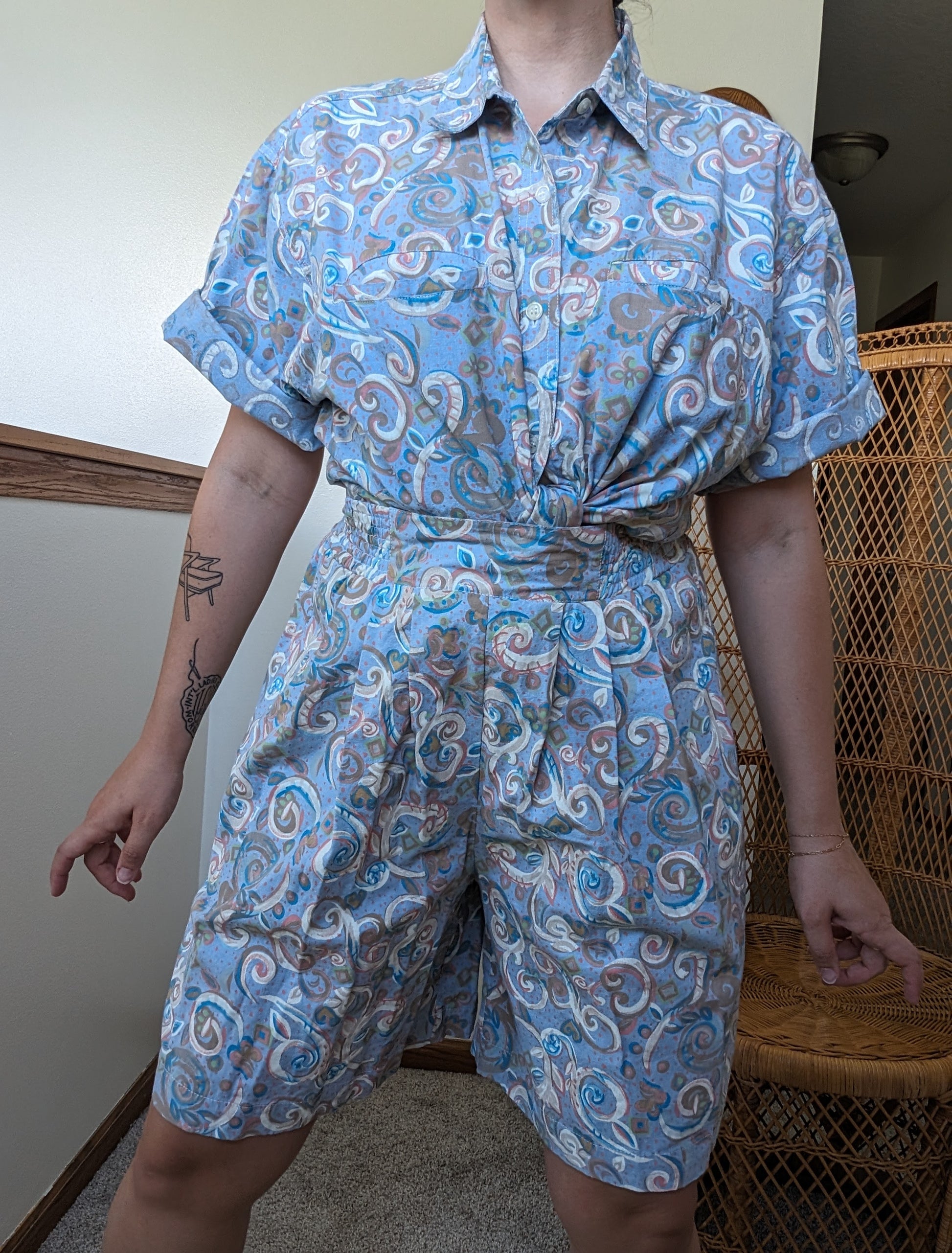 1990s pastel cotton set Set Rad Bonnie's Vintage