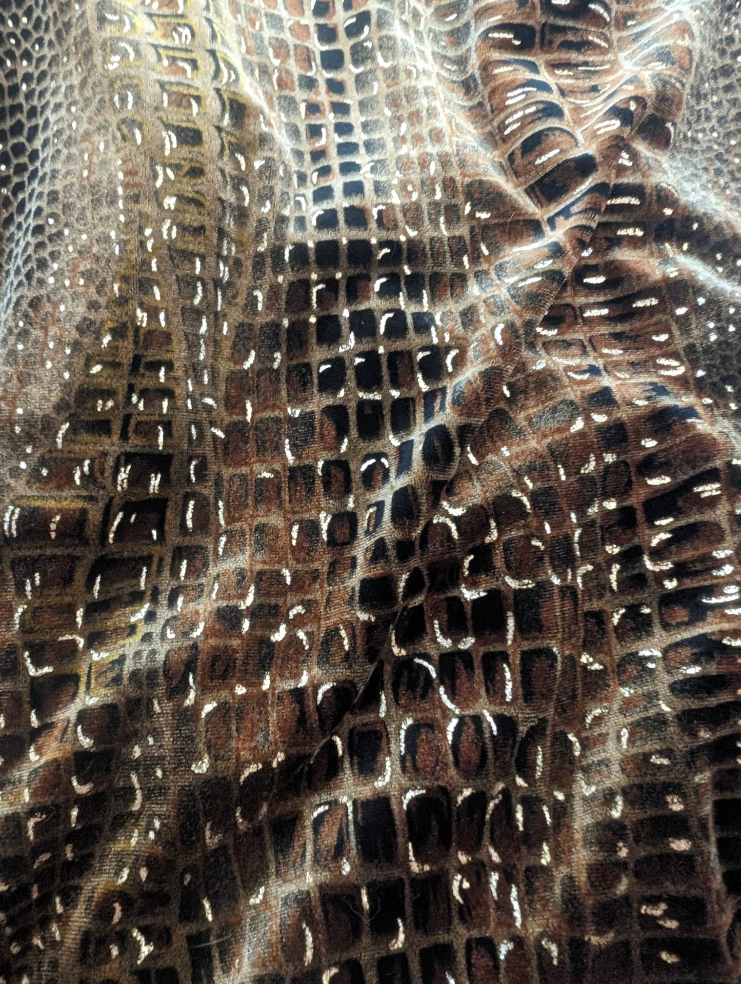 1990s Cache leopard velvet dress