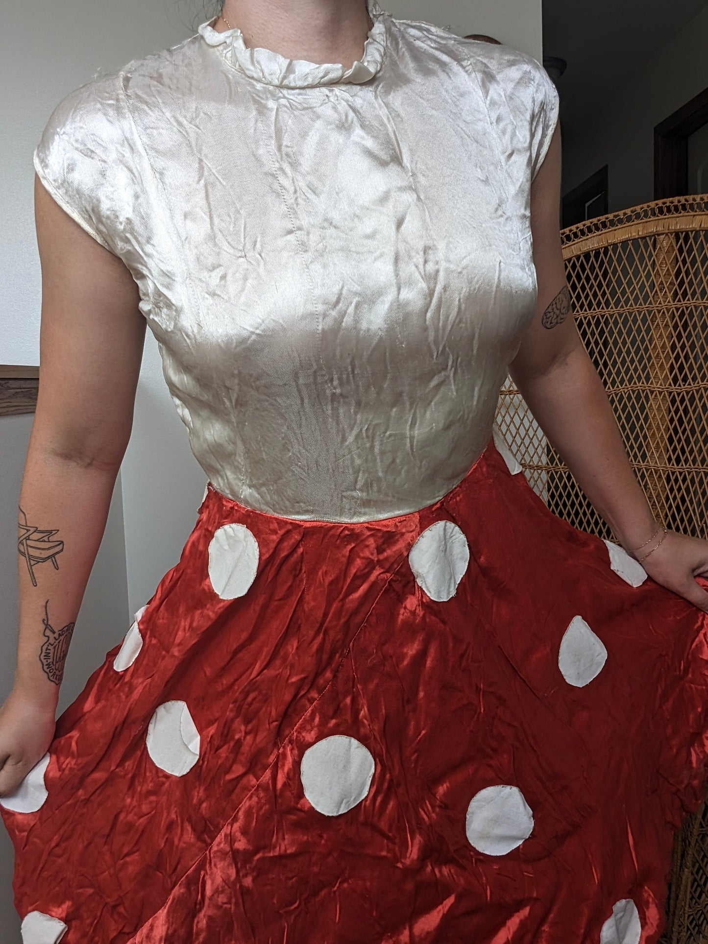 1930s theater costume Dress Rad Bonnie's Vintage