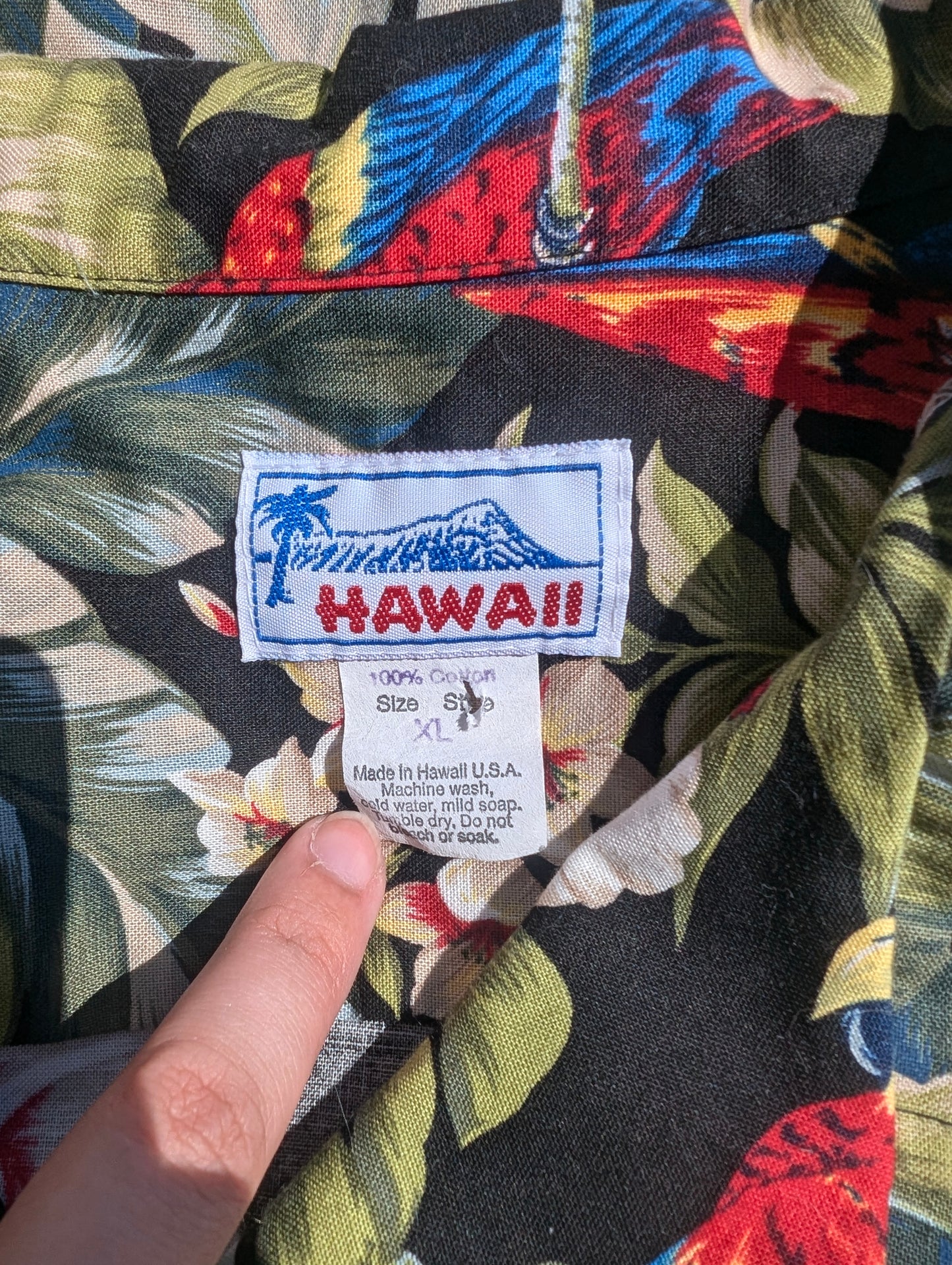 1970s Hawaiian shirt Shirt Rad Bonnie's Vintage