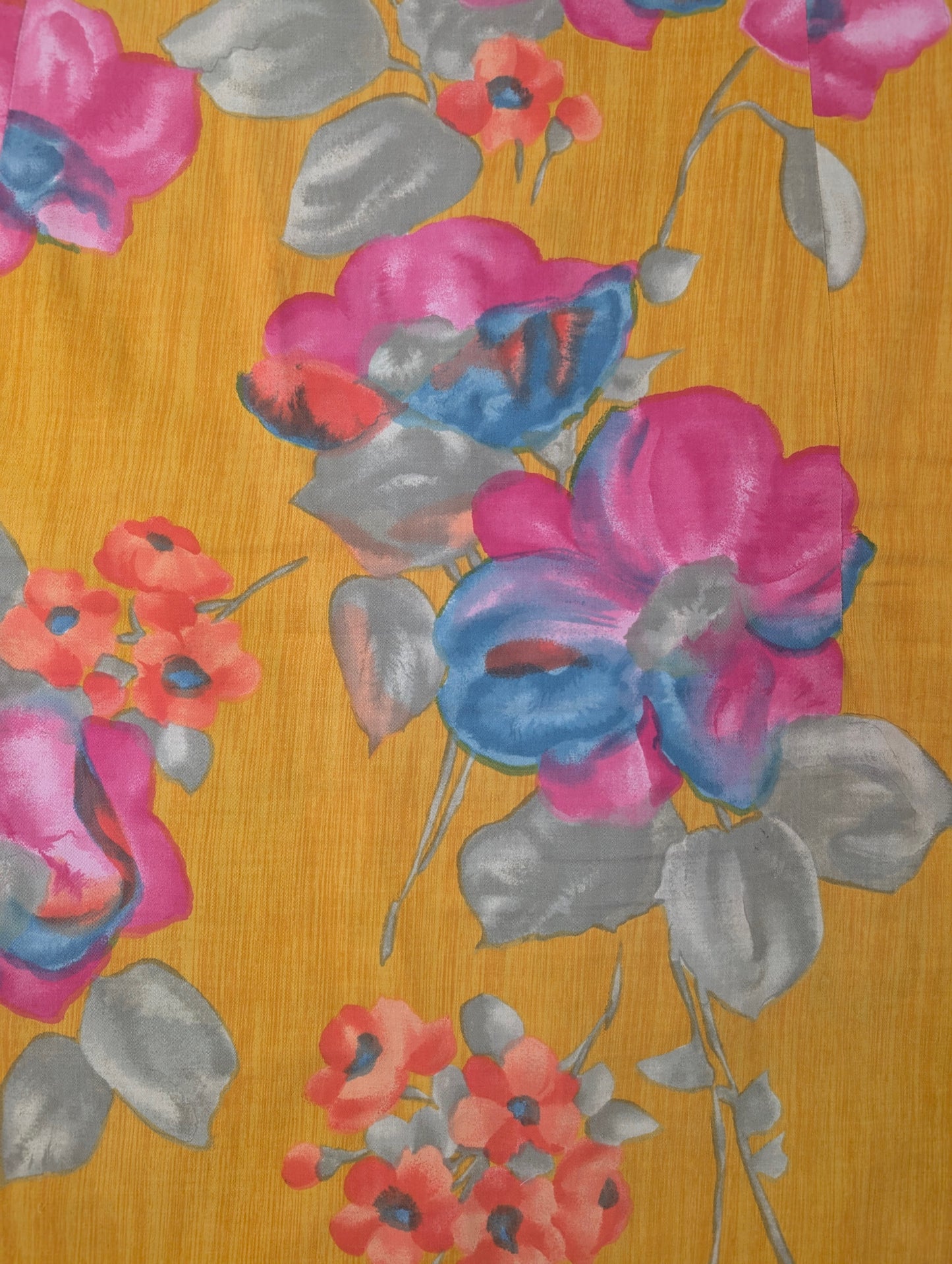 1990s tropical shift dress