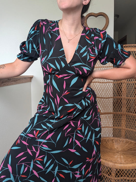 Modern Diane Von Furstenberg Dress Rad Bonnie's Vintage