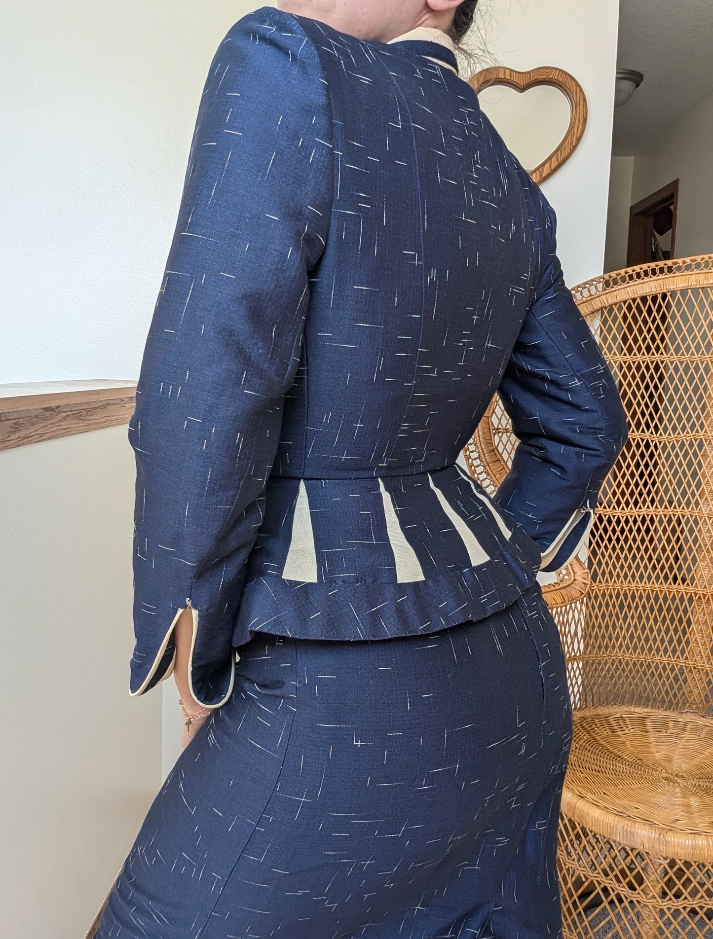 Rare 1940s Lilli Ann skirt suit