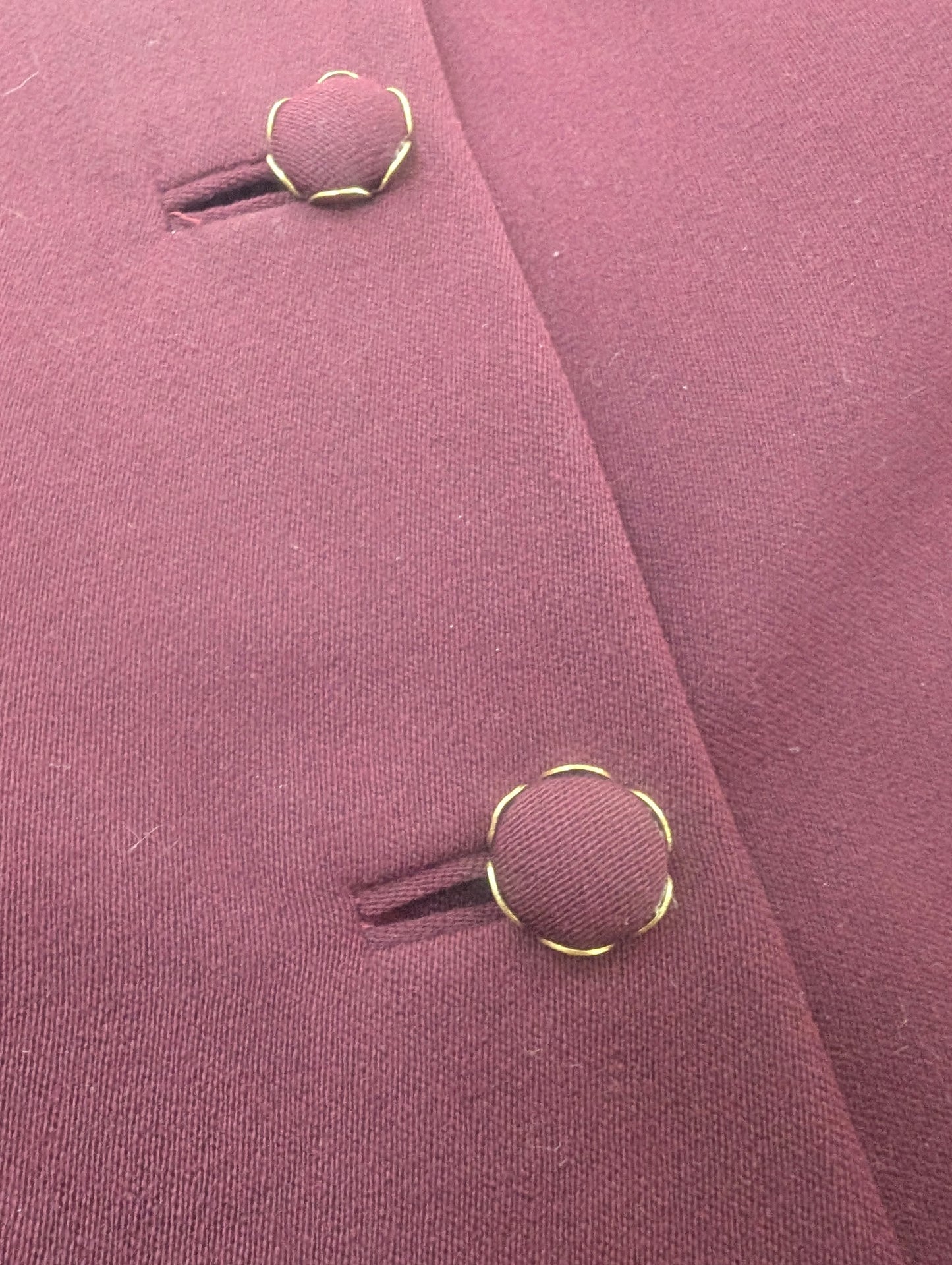 1940s burgundy skirt suit Suit Rad Bonnie's Vintage