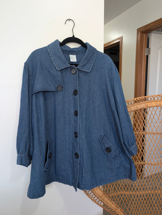 Modern chambray jacket Jacket Rad Bonnie's Vintage