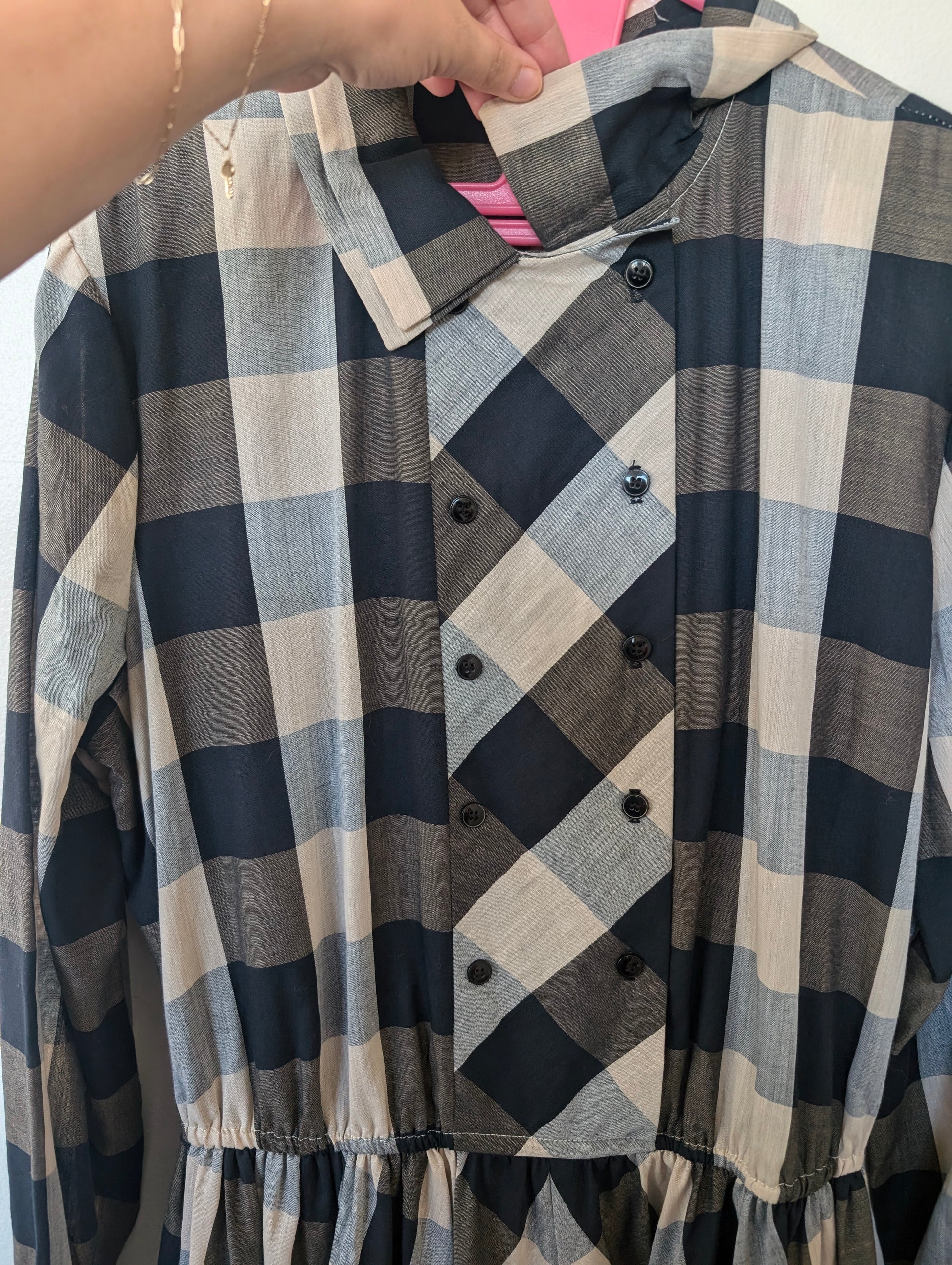 1960s mod check dress Dress Rad Bonnie's Vintage