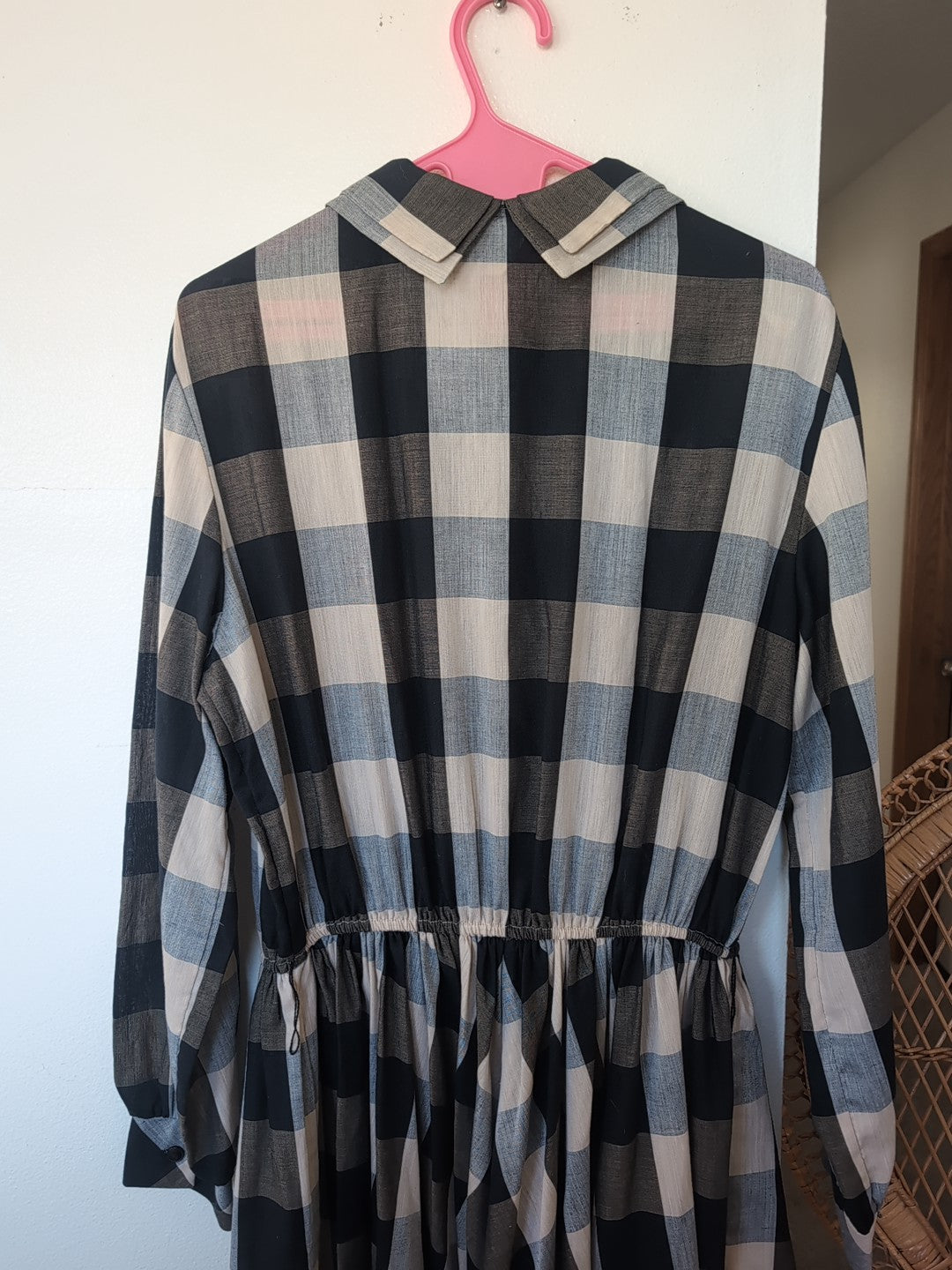 1960s mod check dress Dress Rad Bonnie's Vintage