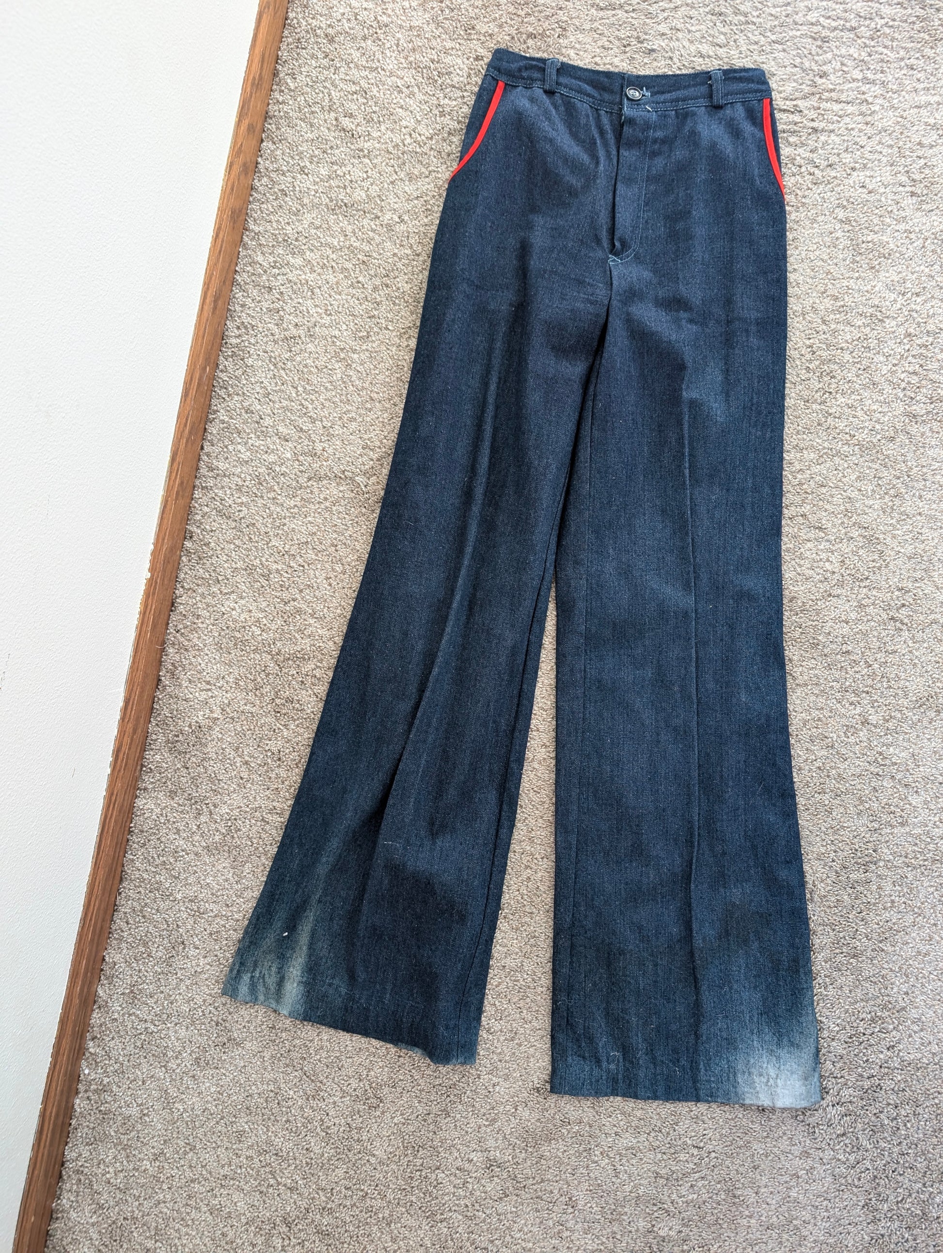 1970s colorful denim set Set Rad Bonnie's Vintage