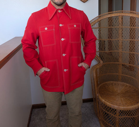 1960s red top Top Rad Bonnie's Vintage