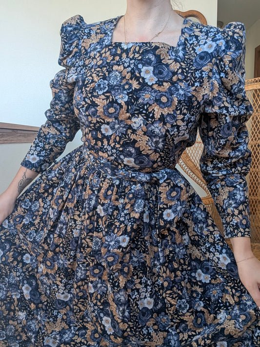 1980s Laura Ashley corduroy dress Dress Rad Bonnie's Vintage