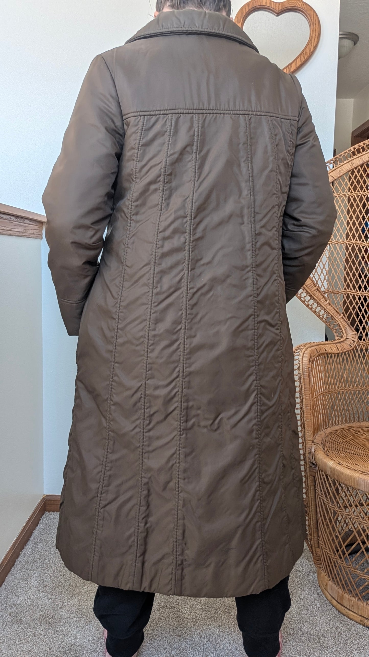 1970s brown puffer
