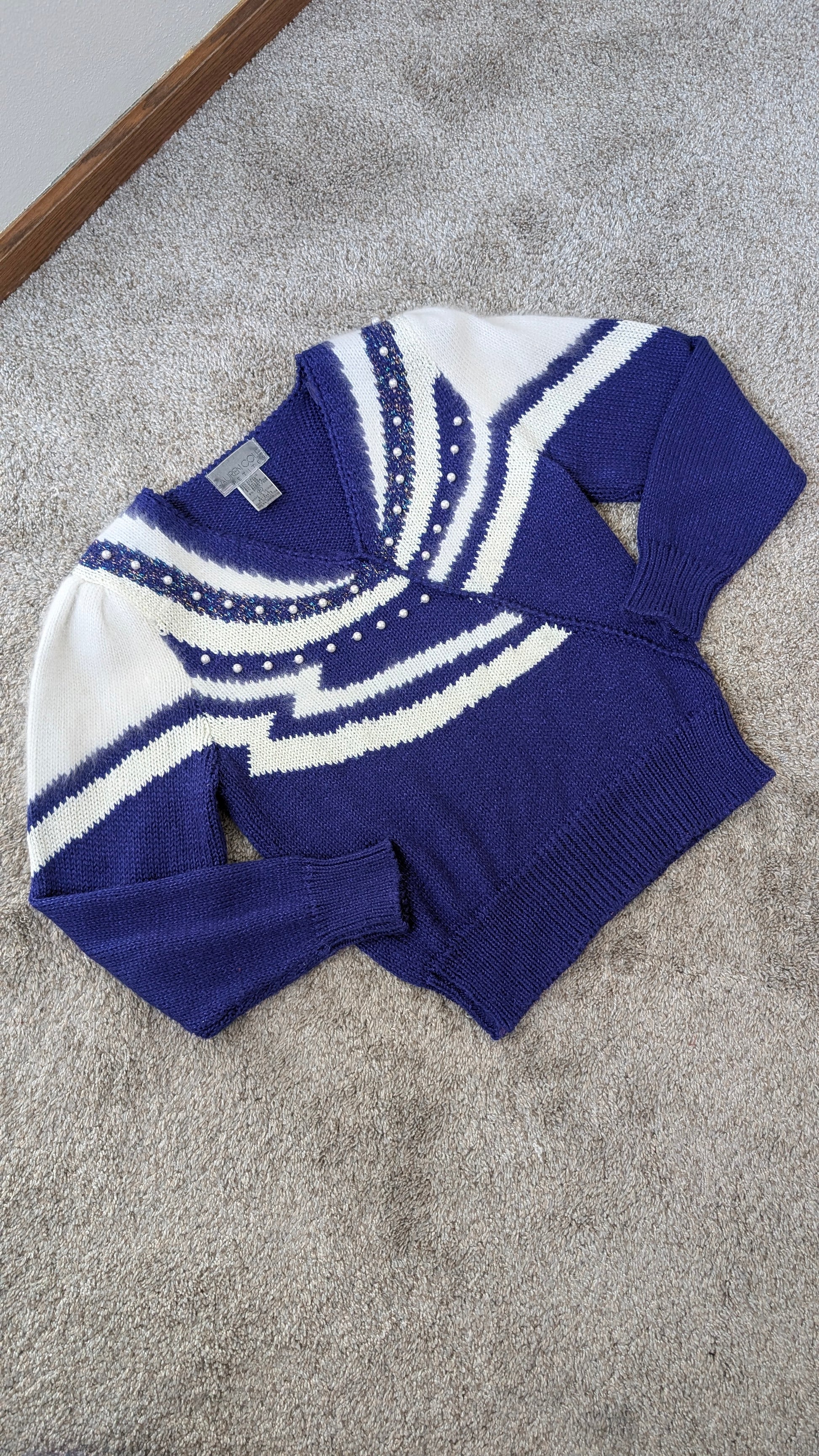 1980s glam sweater Sweater Rad Bonnie's Vintage