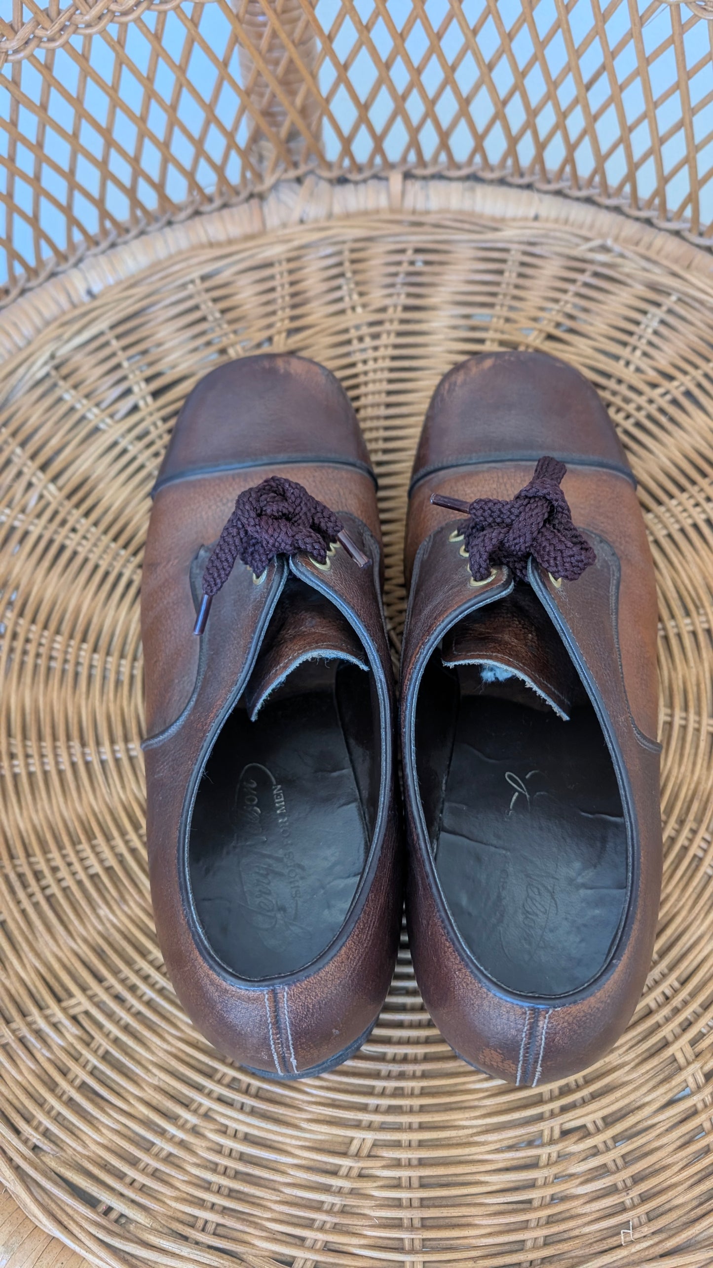 1970s brown leather shoes Shoes Rad Bonnie's Vintage