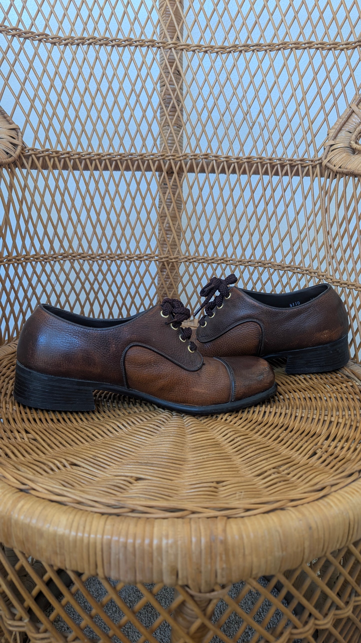 1970s brown leather shoes Shoes Rad Bonnie's Vintage