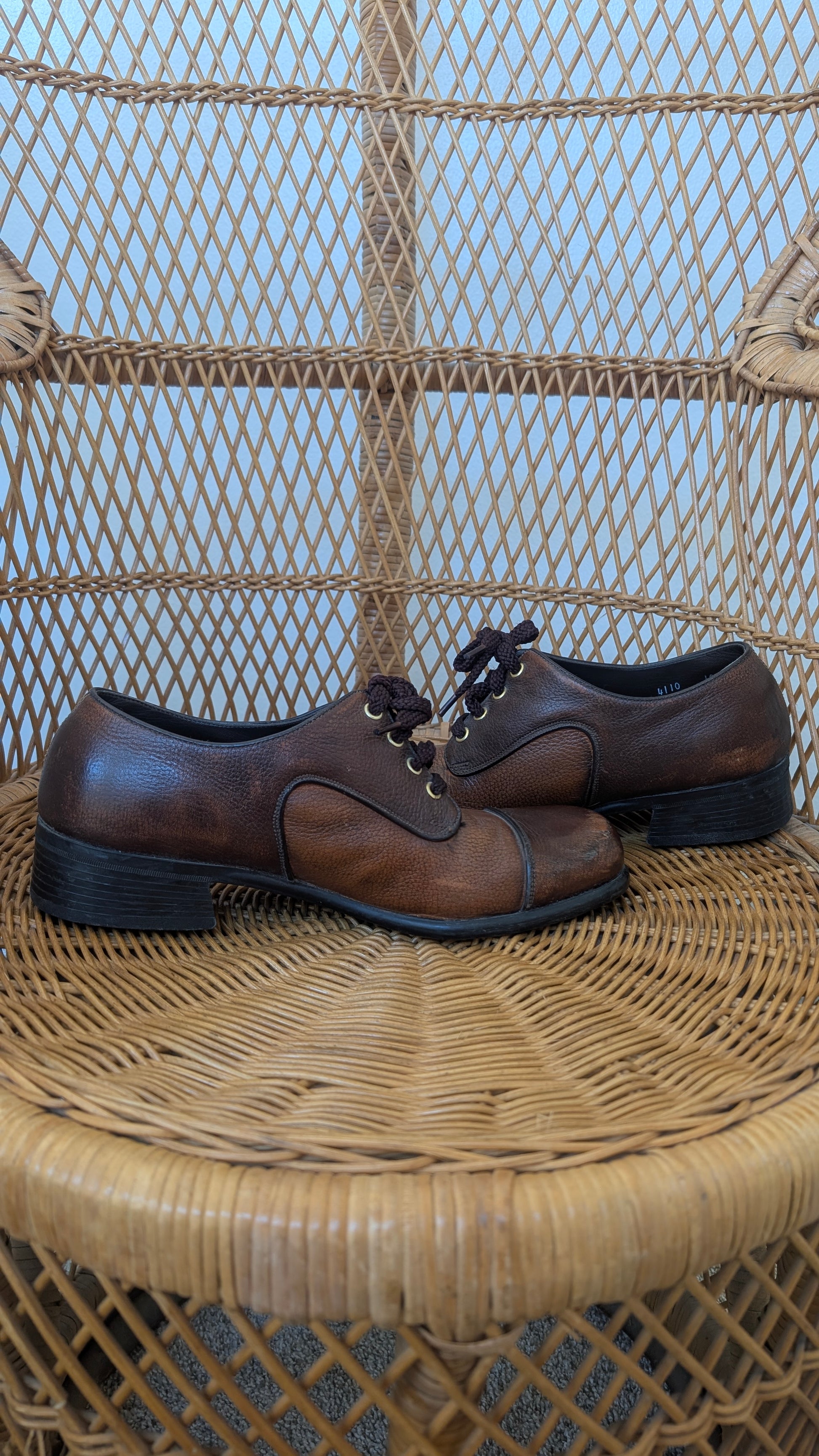 1970s brown leather shoes Shoes Rad Bonnie's Vintage