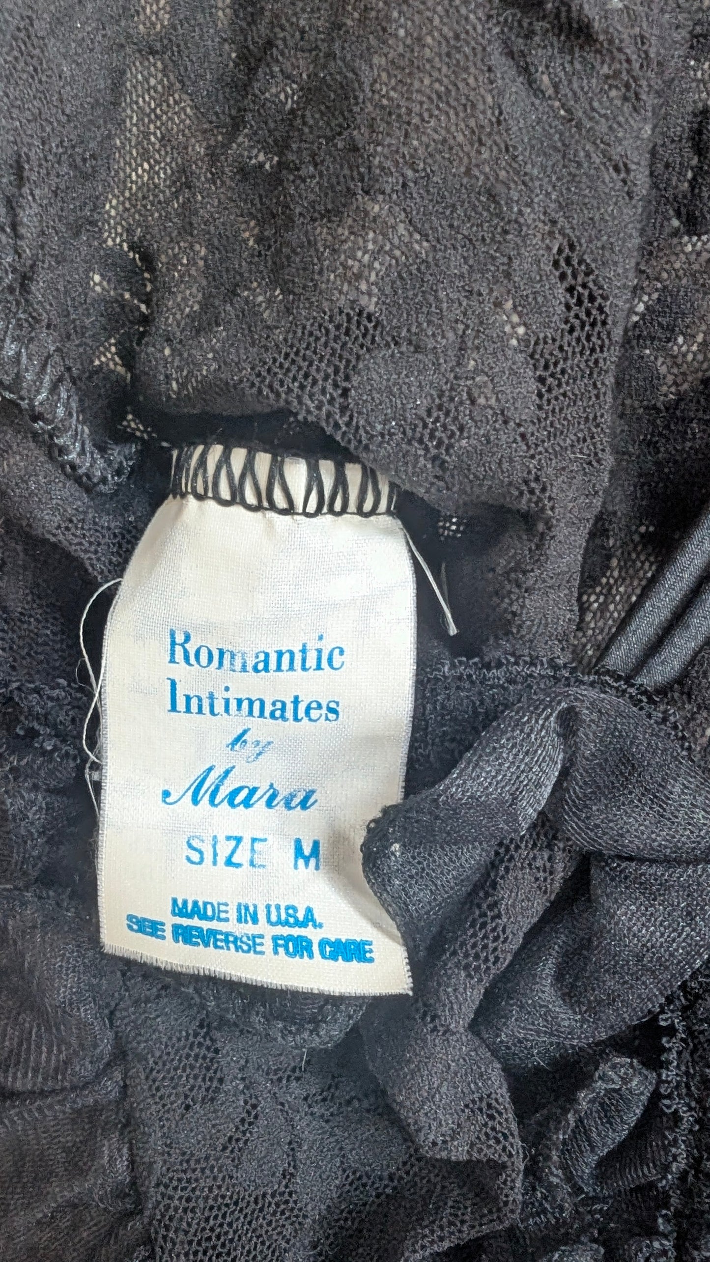1980s lace teddy