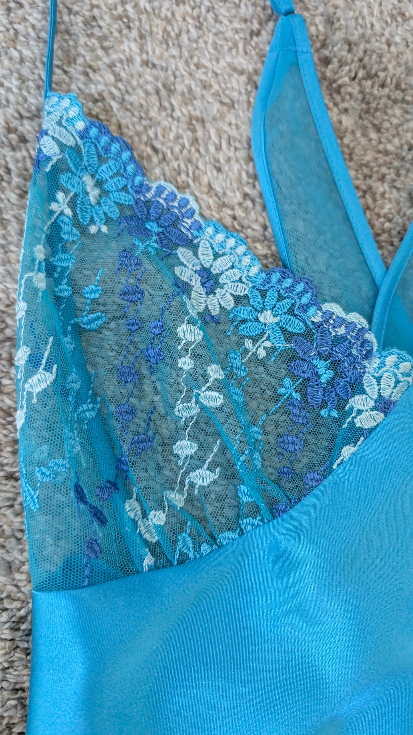 Y2k aqua slip