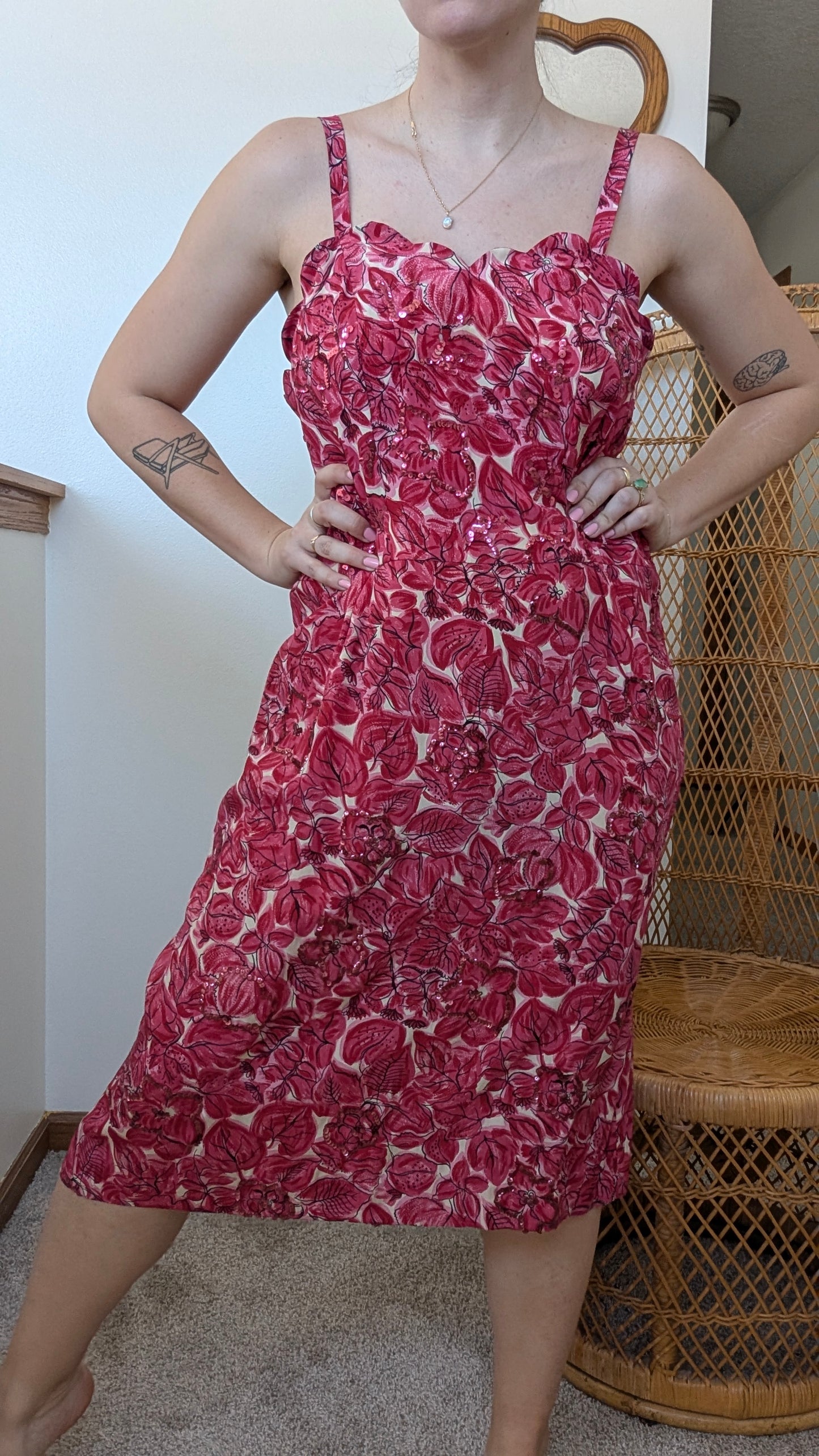 1950s dress set