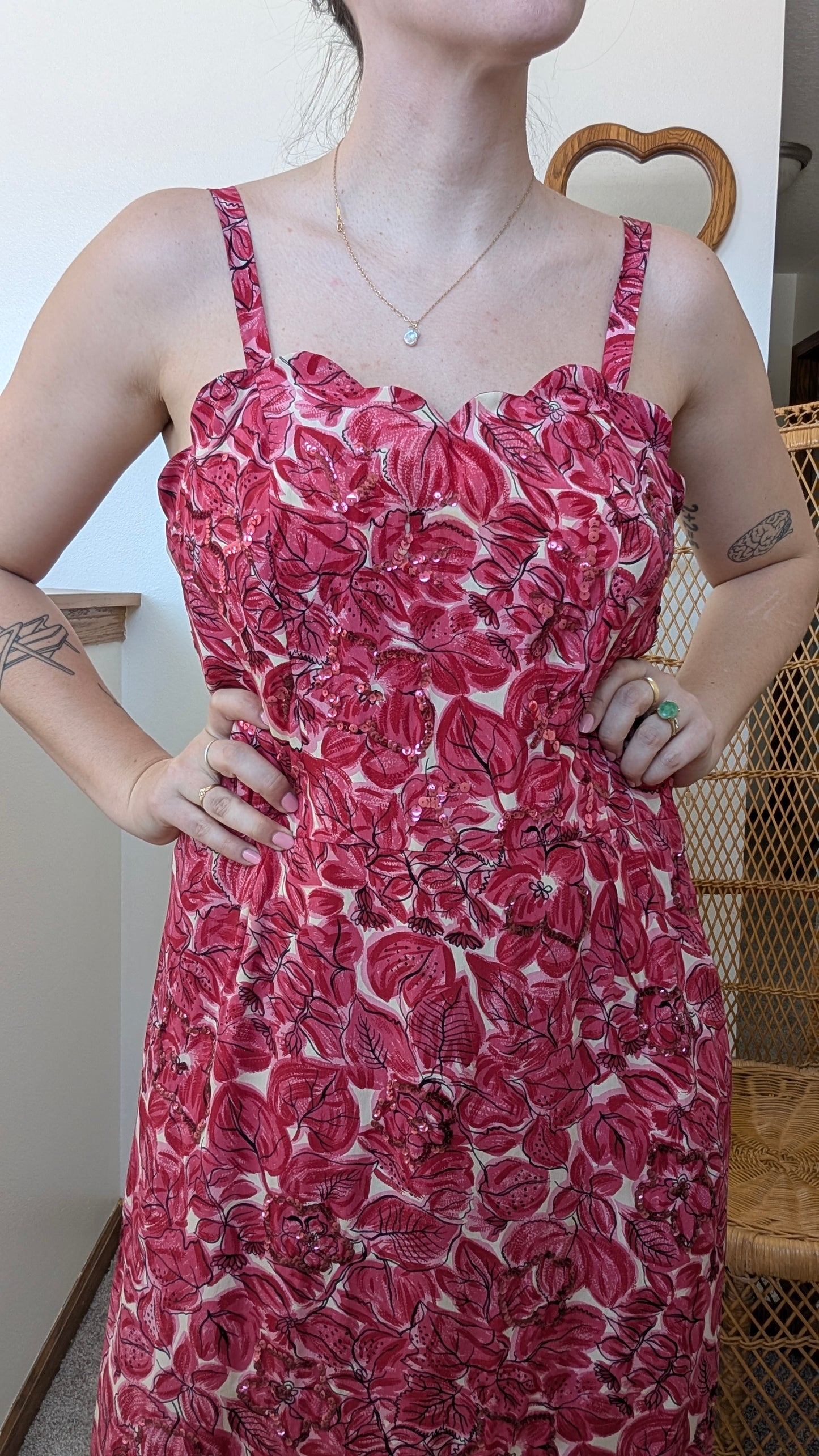 1950s dress set
