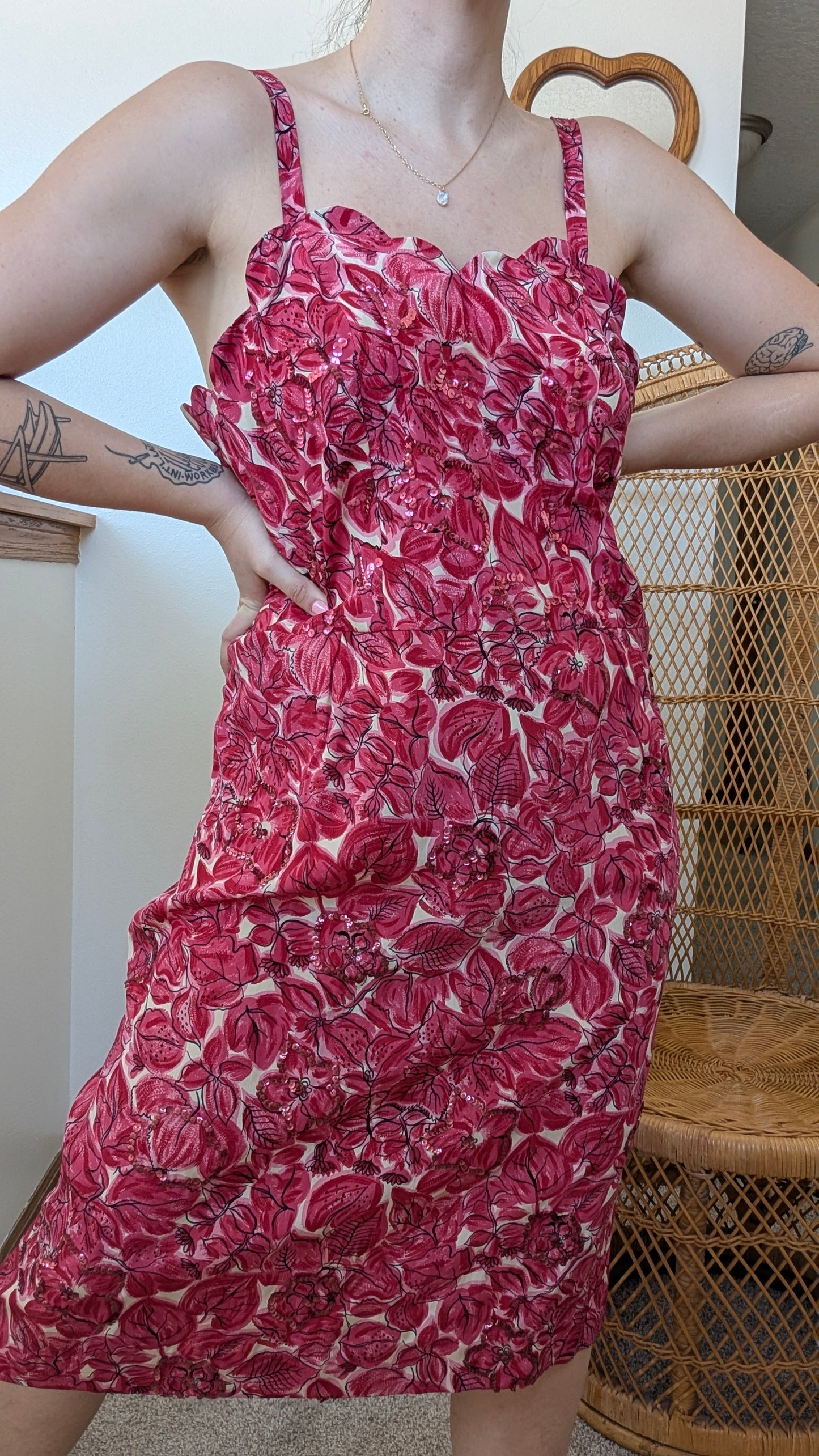 1950s dress set