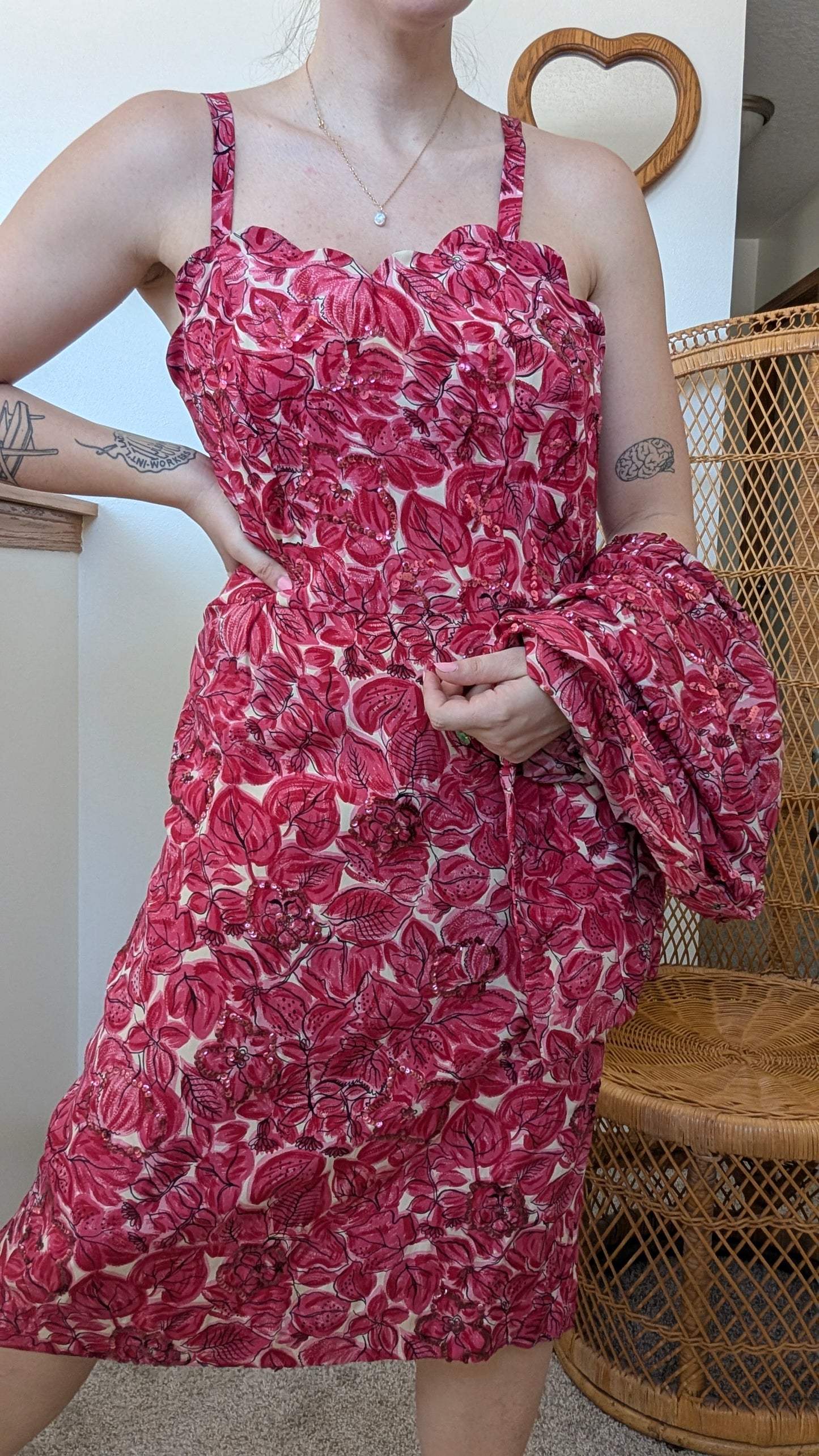 1950s dress set
