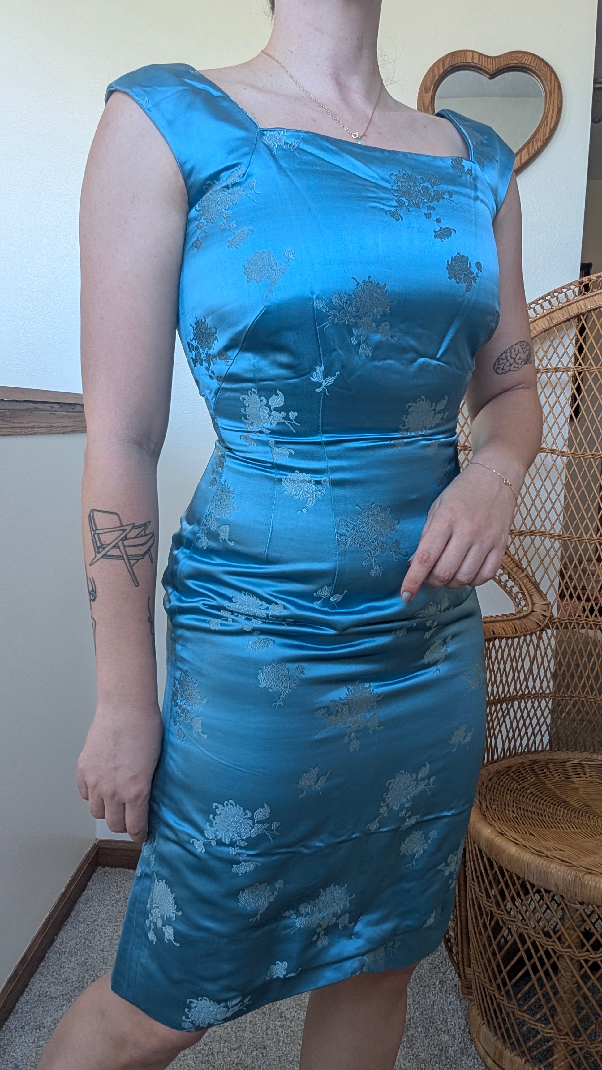 1950s Swee Lo silk set Dress Rad Bonnie's Vintage