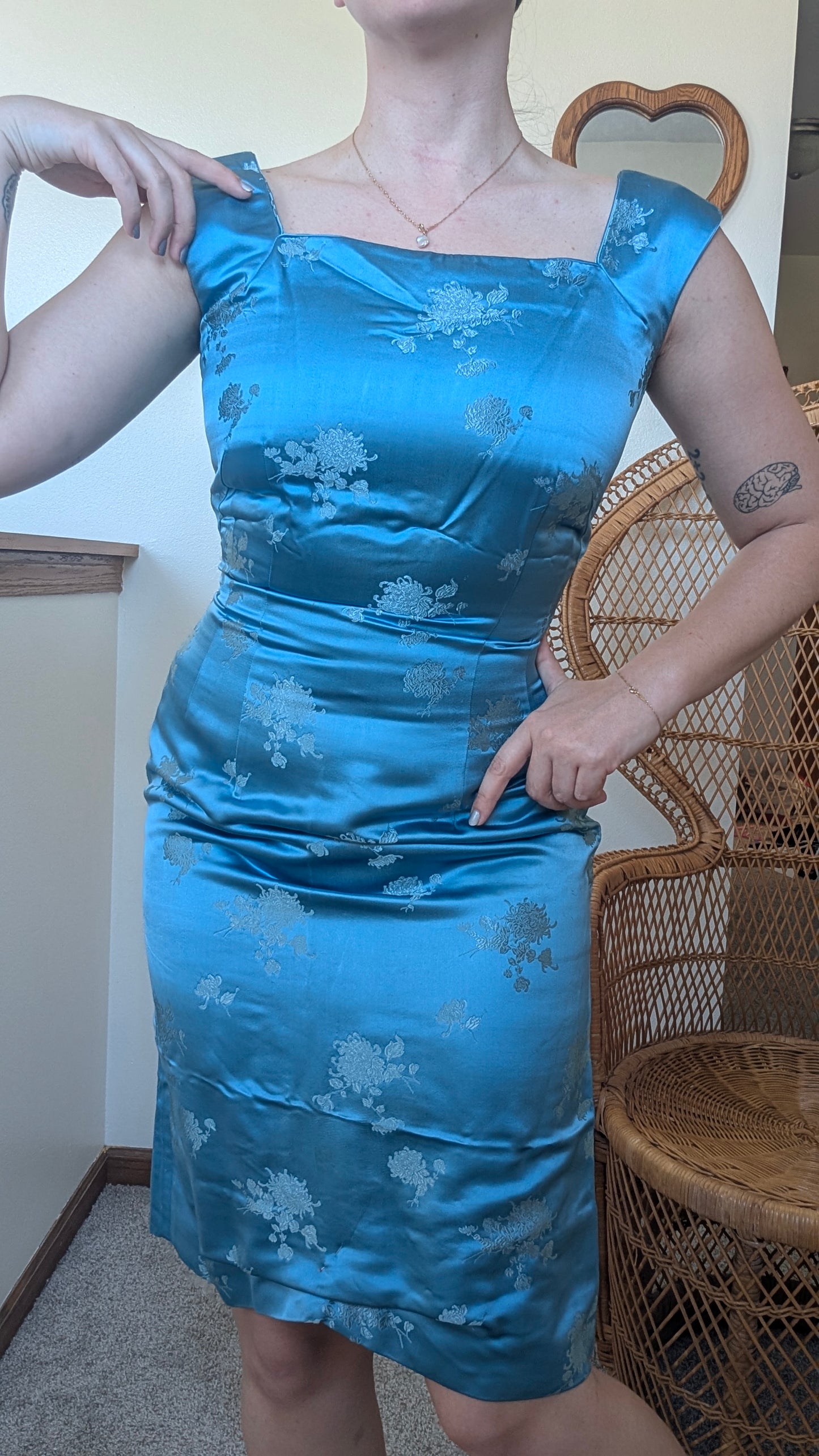1950s Swee Lo silk set Dress Rad Bonnie's Vintage