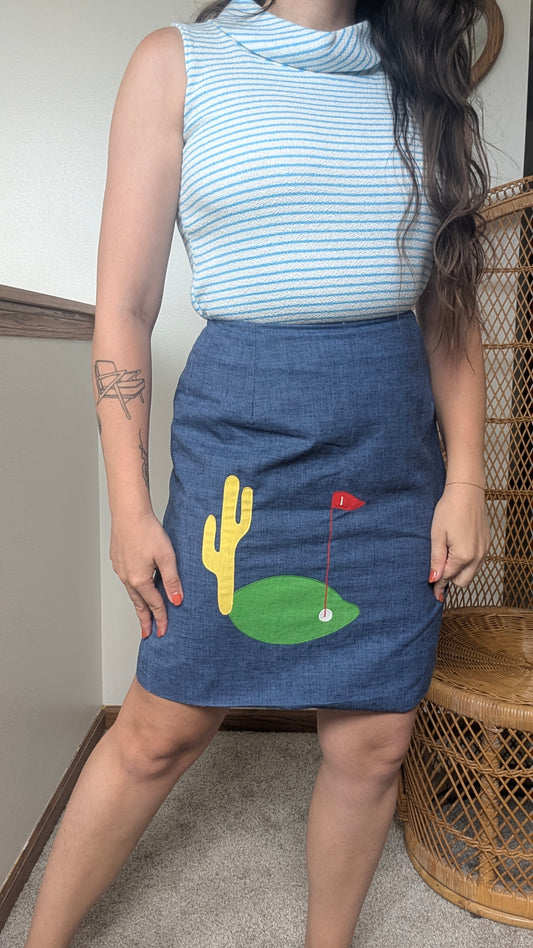 1960s golf skirt Skirt Rad Bonnie's Vintage