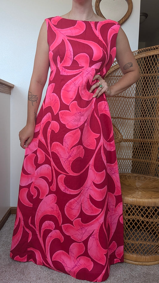 1960s Hawaiian dress Dress Rad Bonnie's Vintage