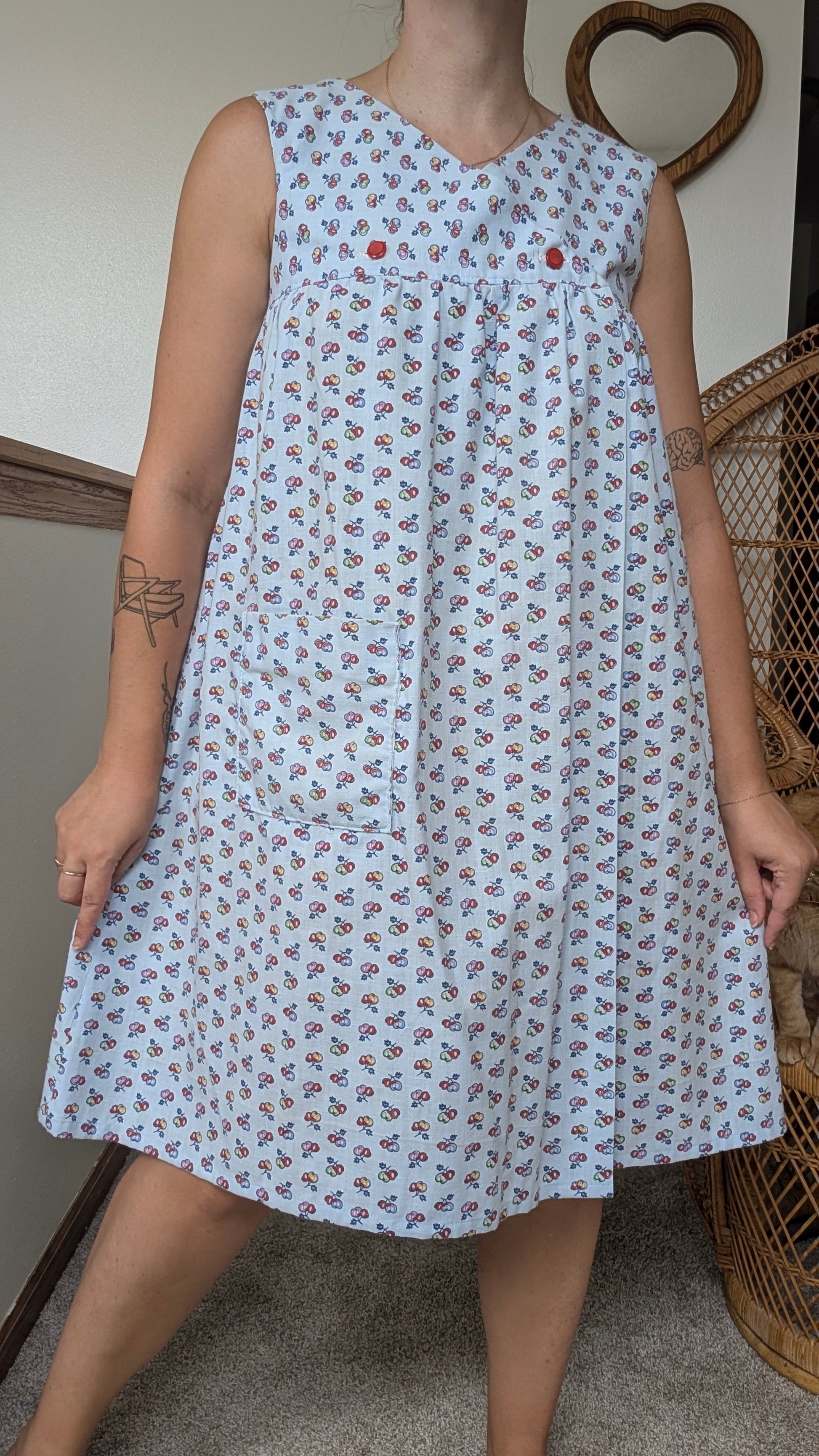 1990s cherry dress Dress Rad Bonnie's Vintage