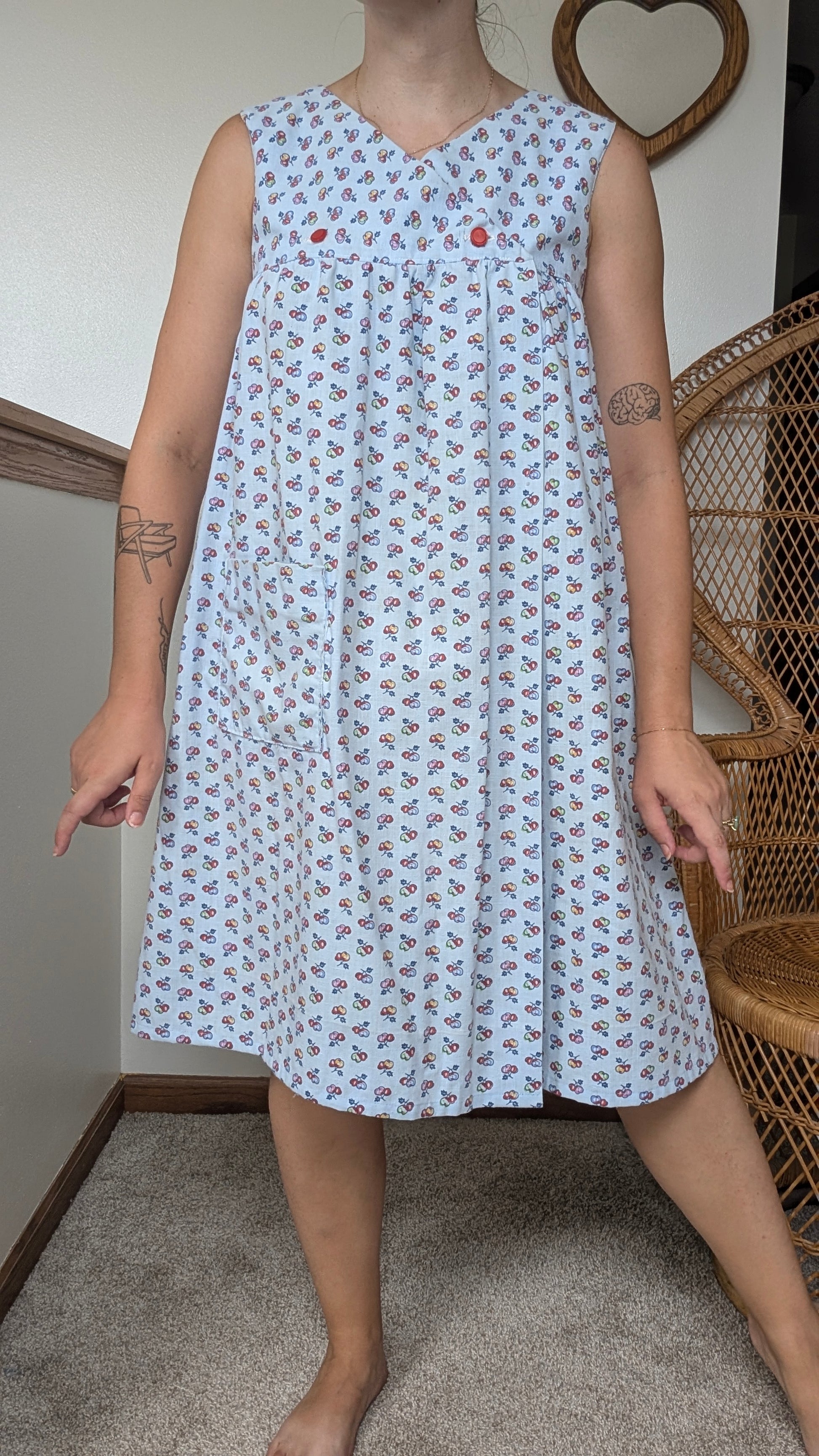 1990s cherry dress Dress Rad Bonnie's Vintage