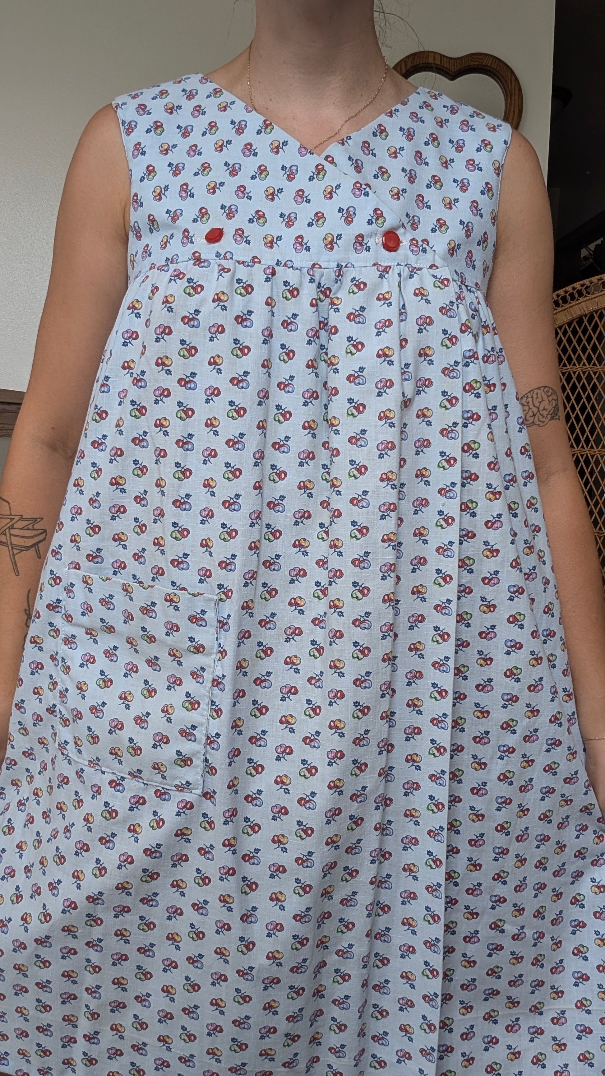 1990s cherry dress Dress Rad Bonnie's Vintage