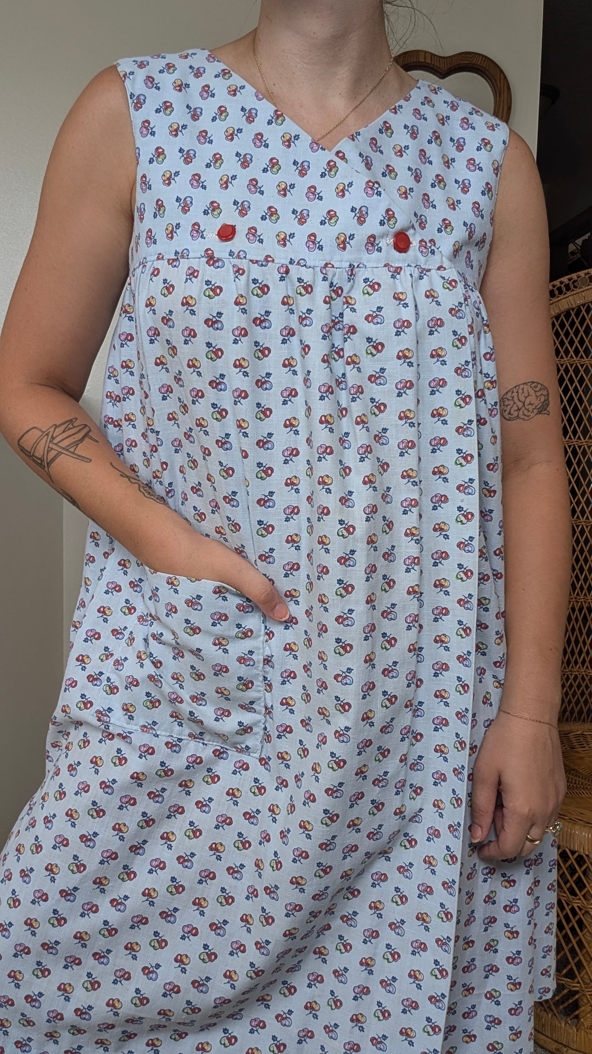 1990s cherry dress Dress Rad Bonnie's Vintage