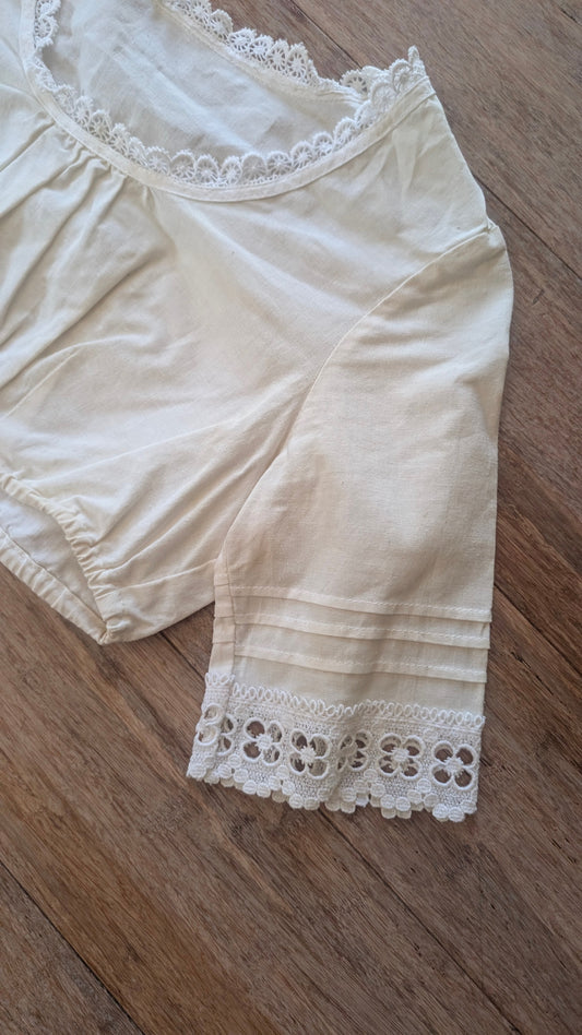 1970s drndl blouse Top Rad Bonnie's Vintage